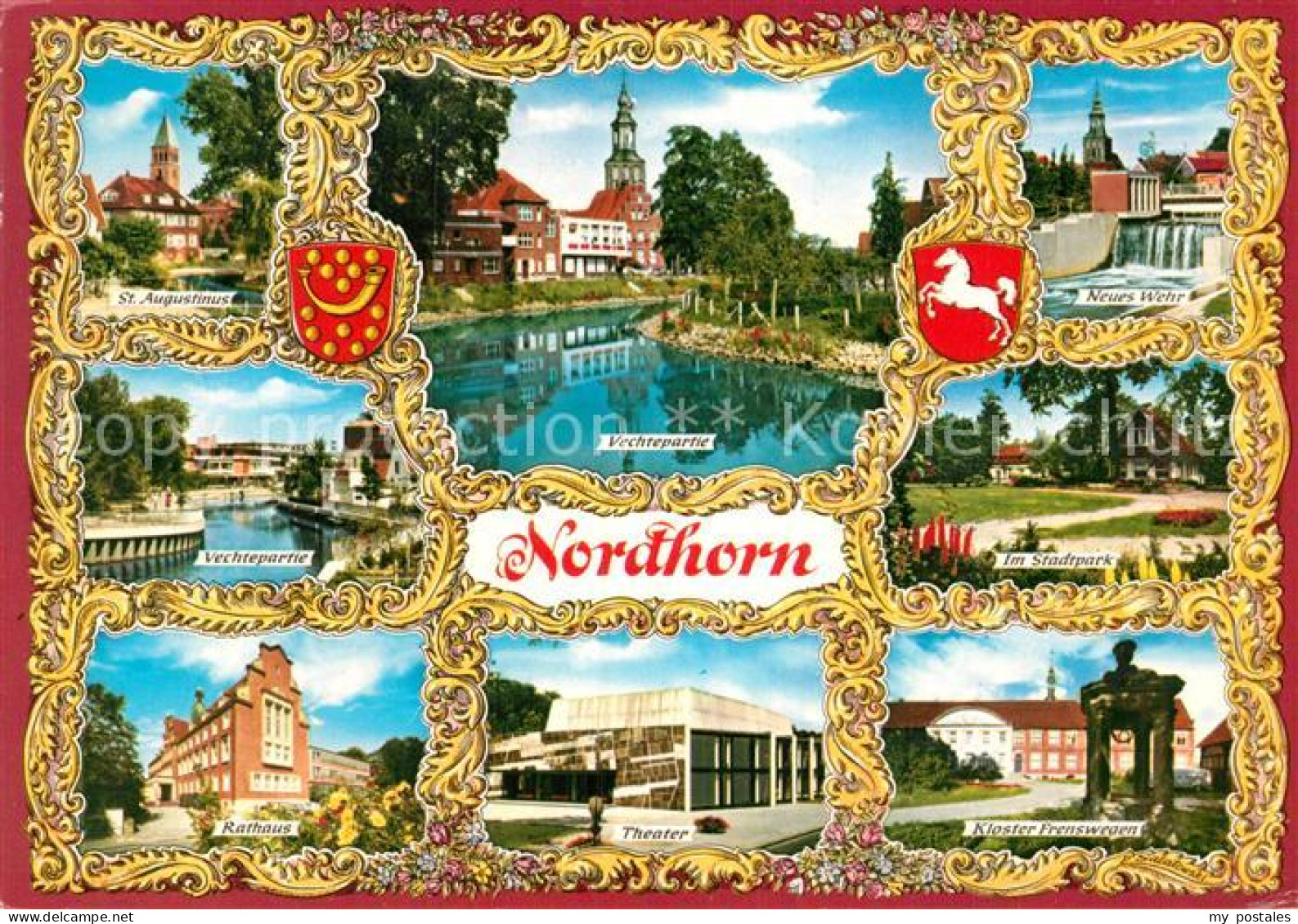 72929408 Nordhorn Wehr Kloster Frenswegen Theater Vechtepartie St. Augustinus No - Nordhorn