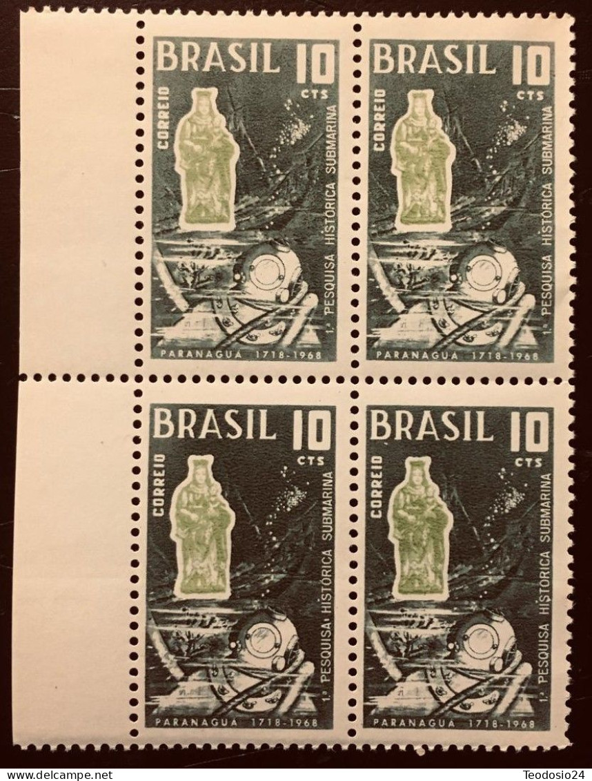 Brasil 1968 Yvert 848 ** BL4 - Neufs