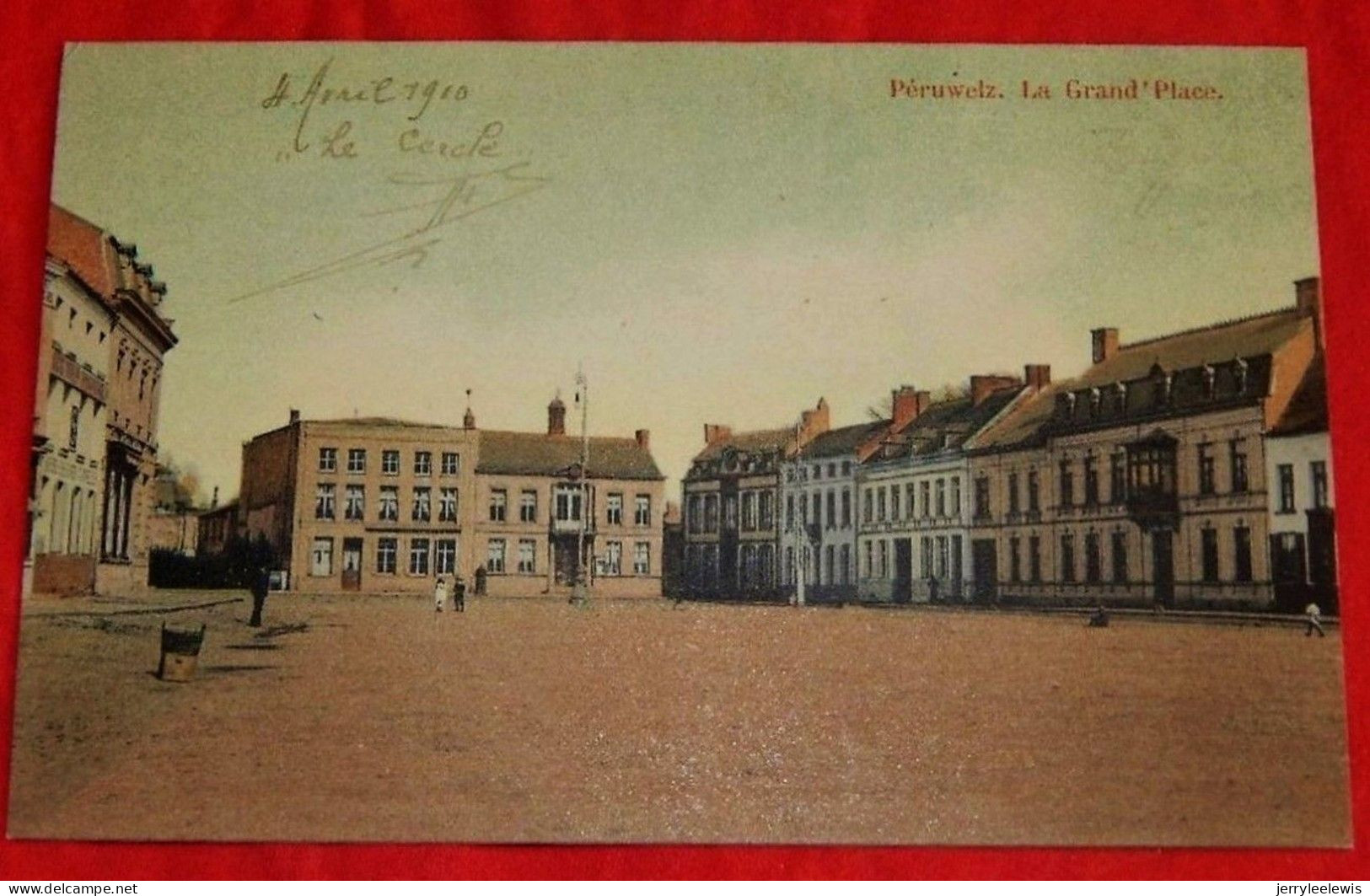 PERUWELZ  - La Grand' Place   -  1910  - - Peruwelz