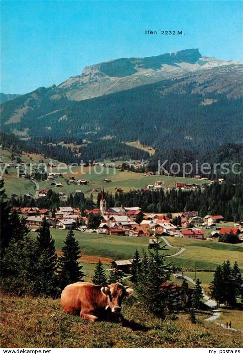 72929286 Riezlern Kleinwalsertal Vorarlberg Ifen Kuh Mittelberg - Sonstige & Ohne Zuordnung