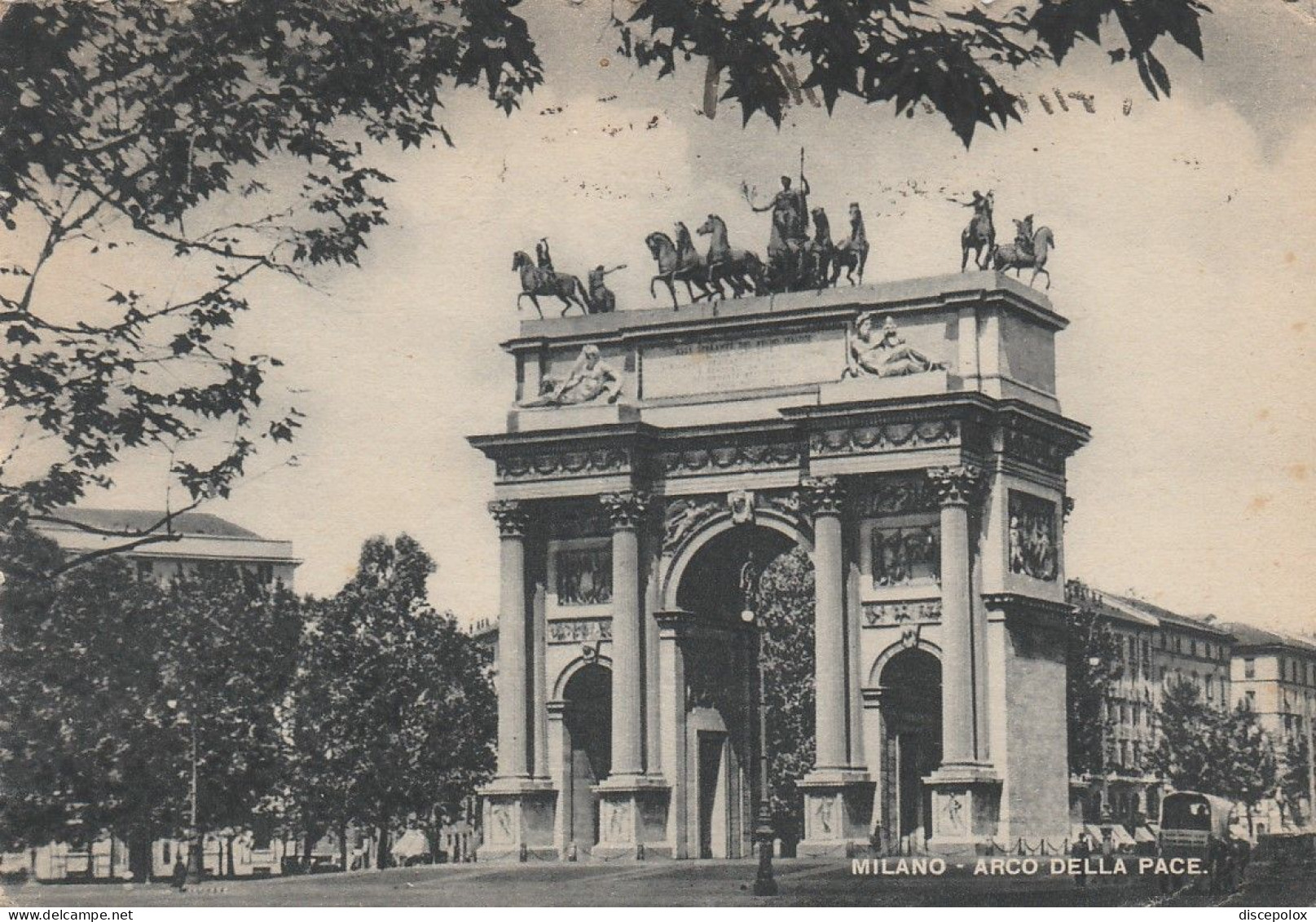 AD343 Milano - Arco Della Pace / Viaggiata 1946 - Milano (Mailand)