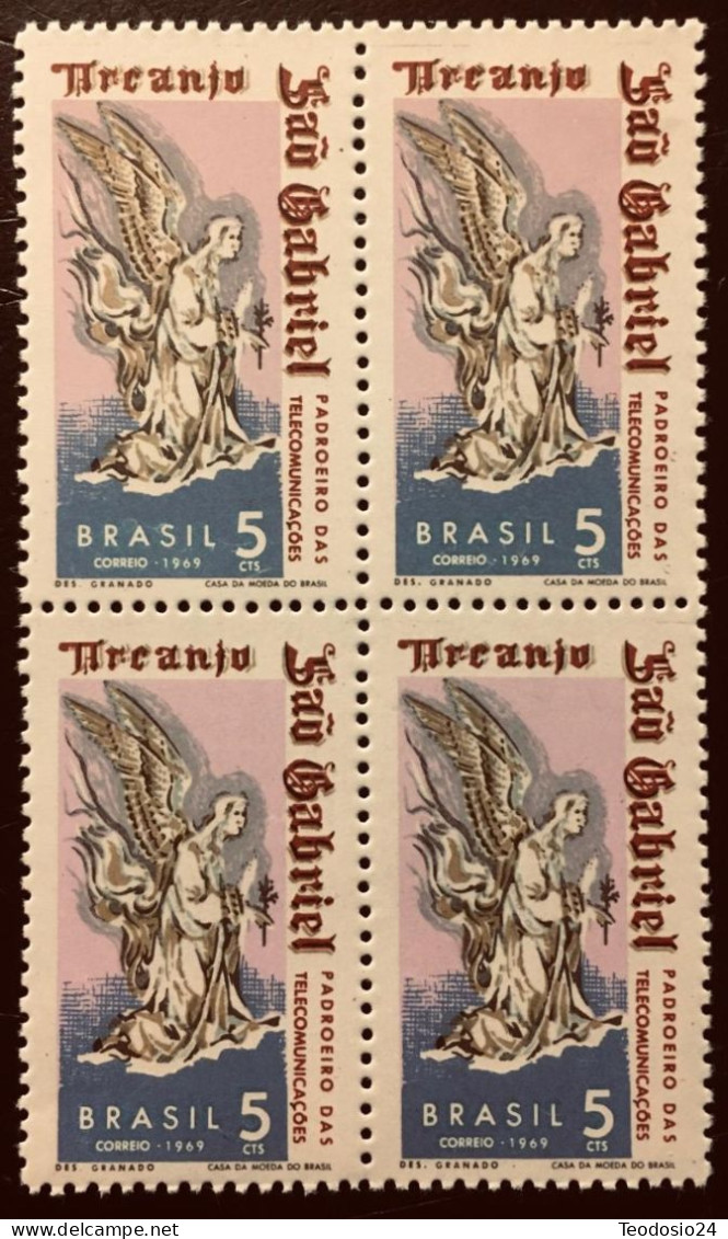 Brasil 1969 Yvert 887 ** BL4 - Ungebraucht