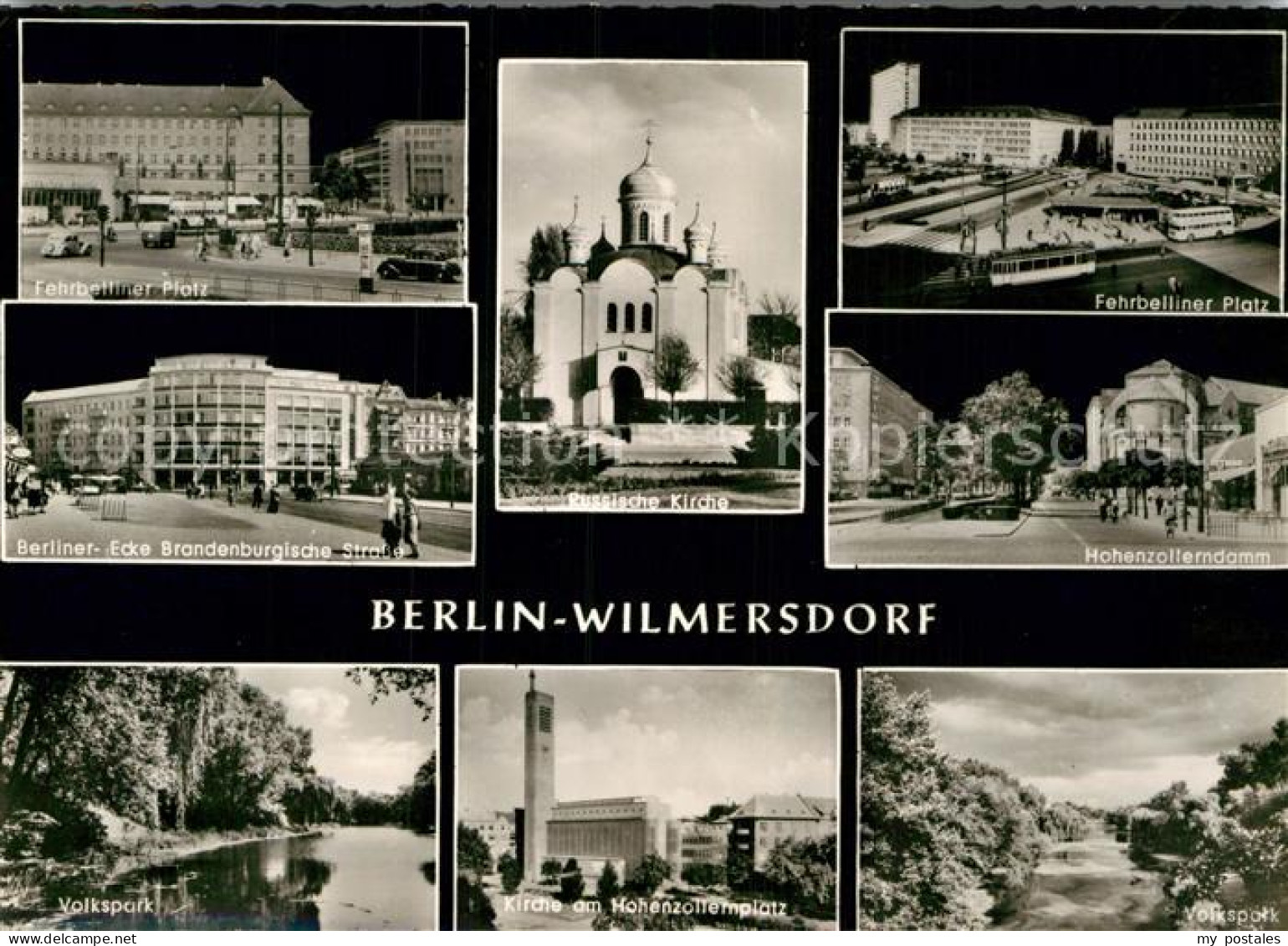 72929190 Wilmersdorf Berlin Ferbelliner Platz Brandenburgische Strasse Volkspark - Altri & Non Classificati