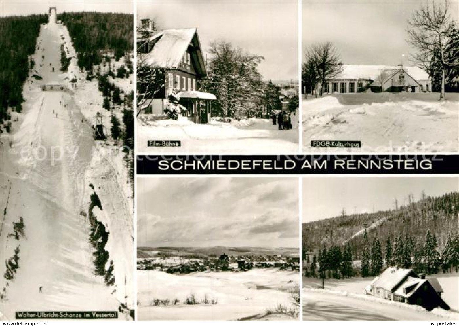 72929154 Schmiedefeld Rennsteig Walter Ulbricht Schanze Film Buehne Kulturhaus   - Otros & Sin Clasificación