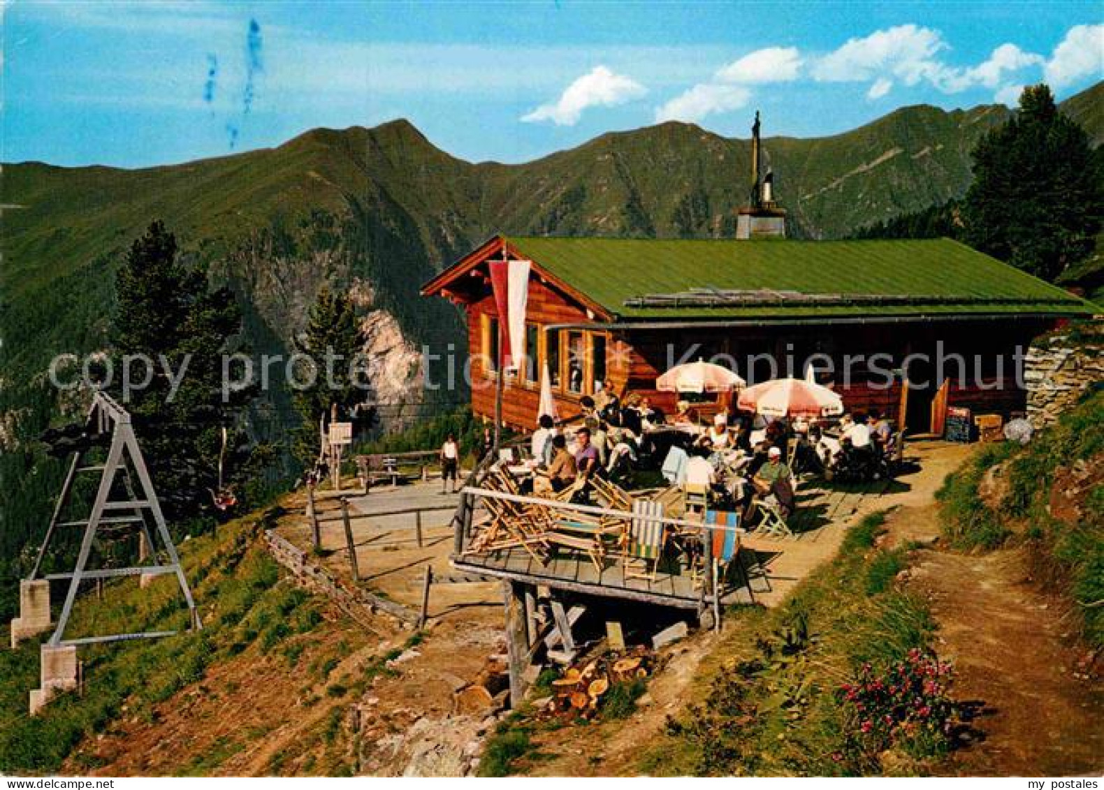 72928983 Badgastein Graukogel Huette Bergstation Sessellift Wandern Alpen Lanser - Autres & Non Classés