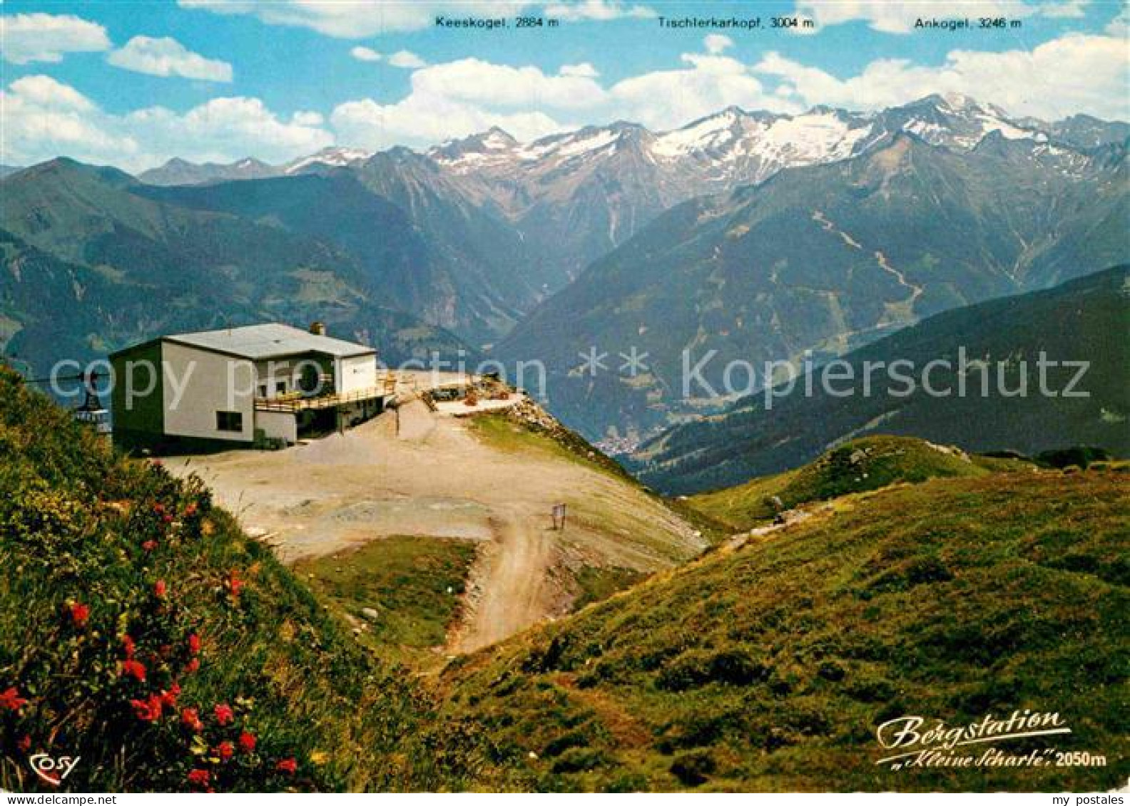 72928974 Bad Hofgastein Bergstation Kleine Scharte Bergrestaurant Alpenpanorama  - Andere & Zonder Classificatie