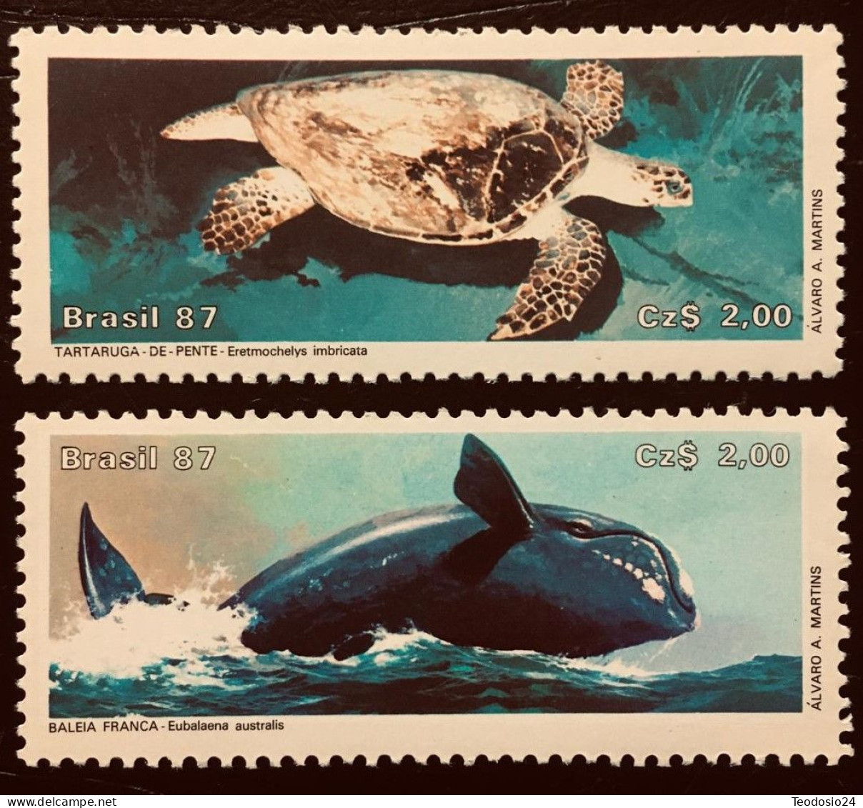 Brasil 1987 Yvert 1835/36 ** - Ungebraucht