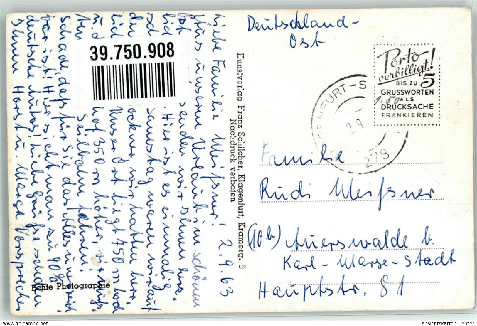39750908 - Obervellach - Sonstige & Ohne Zuordnung