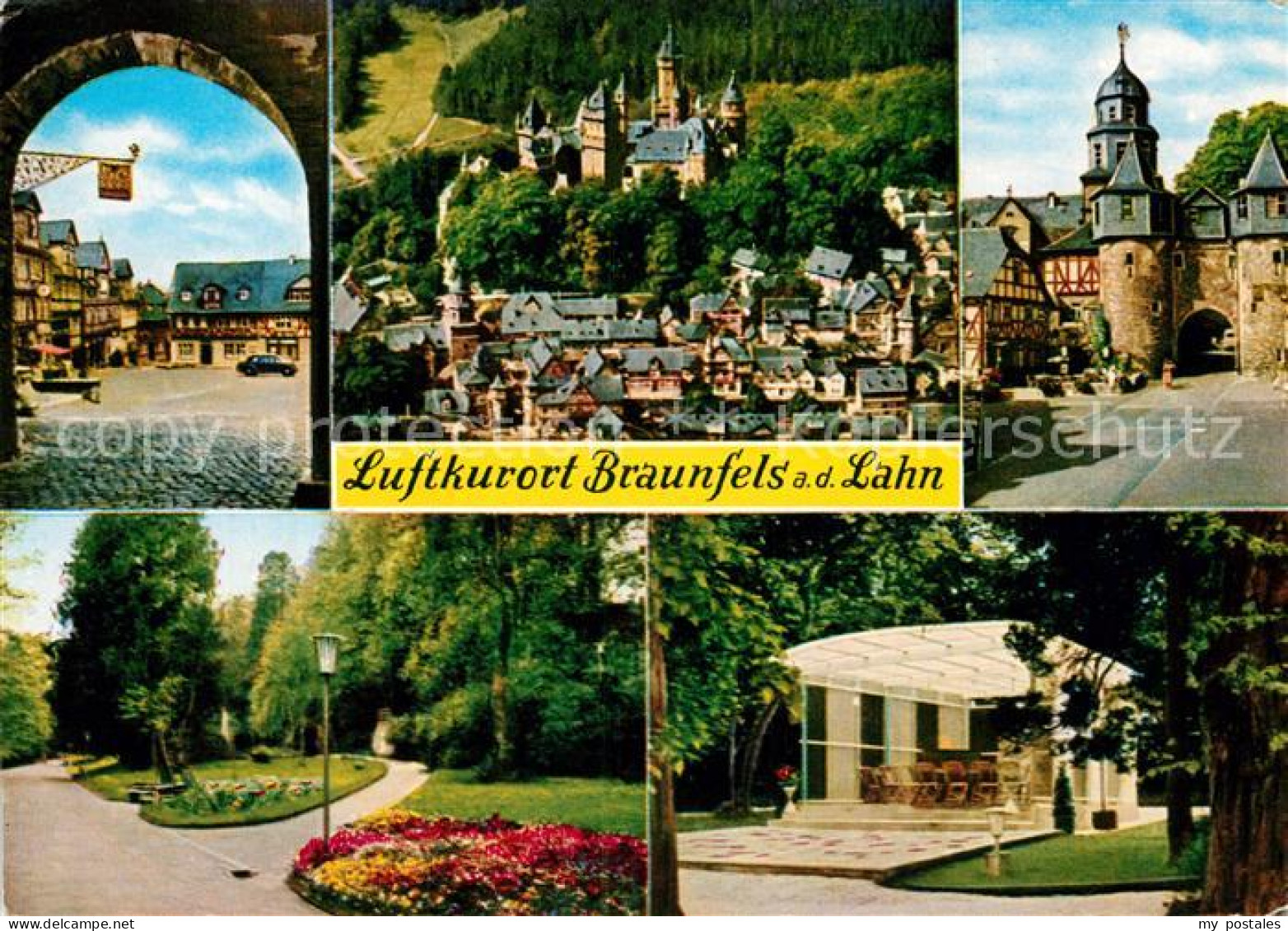 72928650 Braunfels Mark Schloss Braunfels Schlosseingang Herrengarten Musikpavil - Andere & Zonder Classificatie