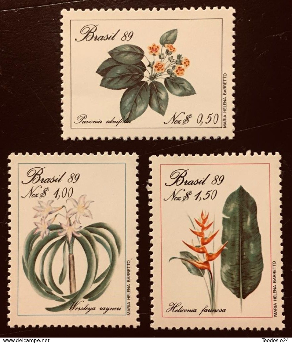 Brasil 1989 Yvert 1915/17 ** - Unused Stamps