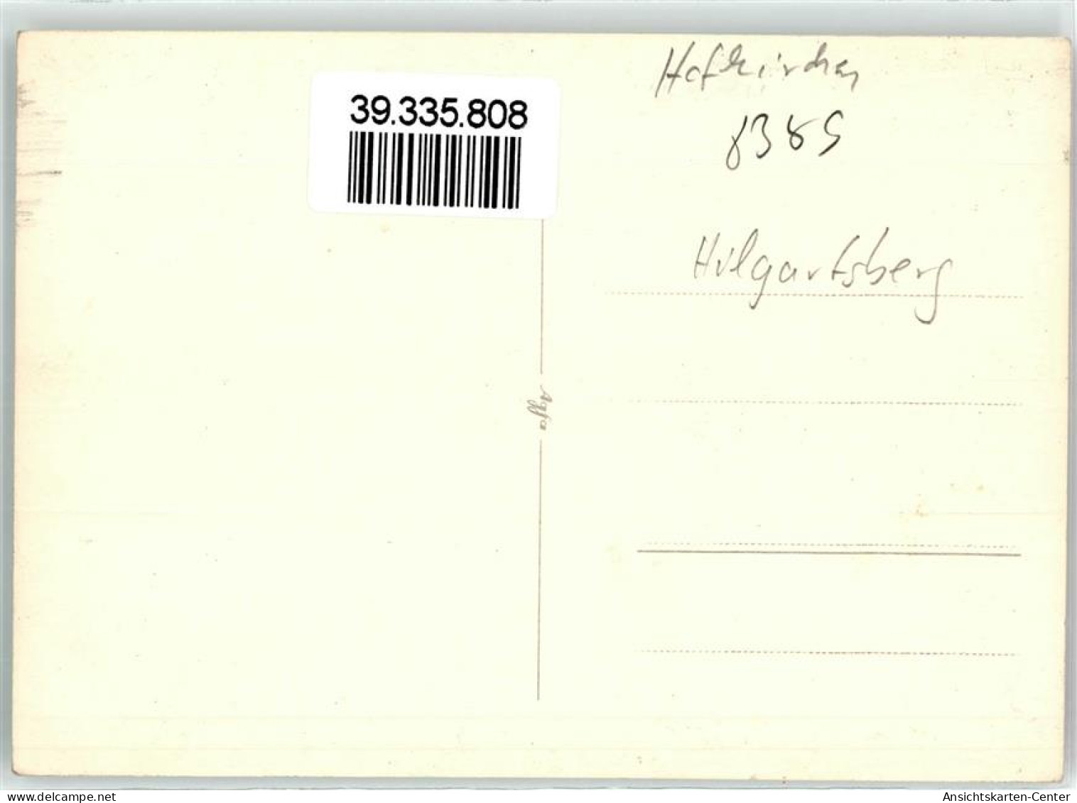 39335808 - Hilgartsberg , Kr Vilshofen, Niederbay - Autres & Non Classés