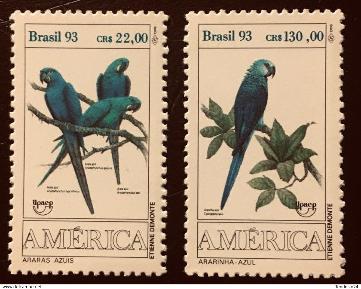 Brasil 1993 Yvert 2136/37 ** - Ungebraucht