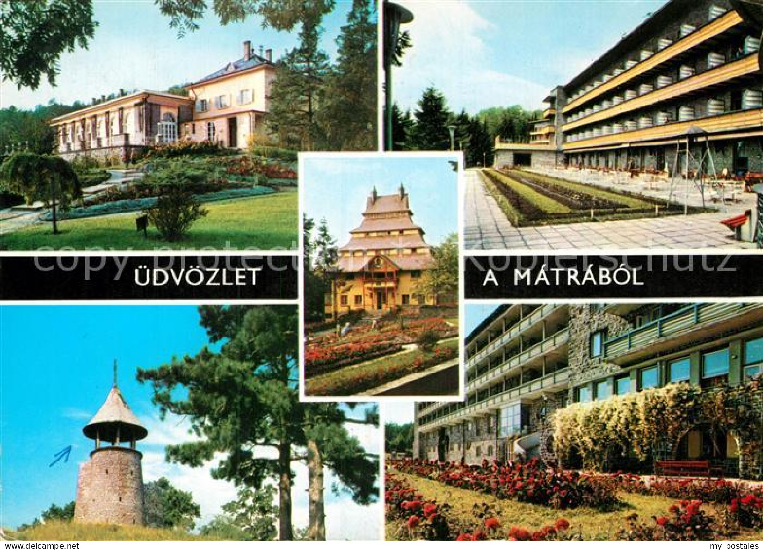 72928352 Matrahaza Hotel Gebaeude Turm Dorf Matragebirge  - Hongrie