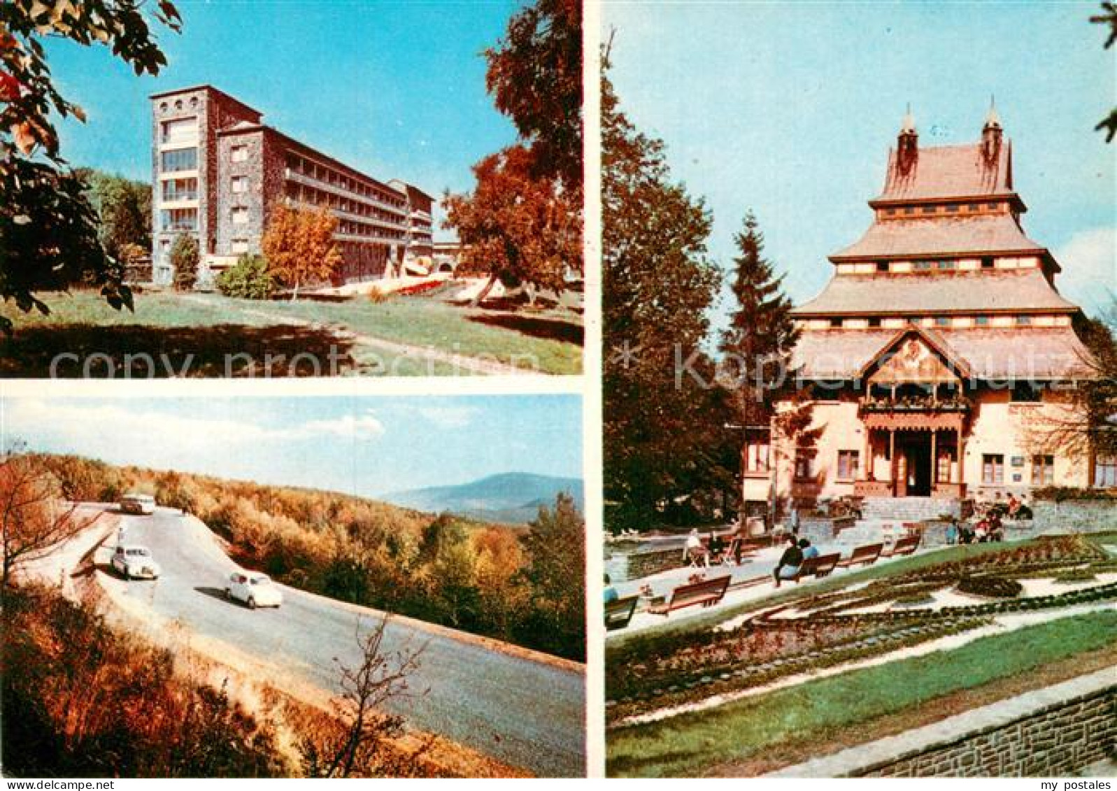 72928350 Matrahaza Strasse Ueber Die Berge Hotel Gebaeude  - Ungarn