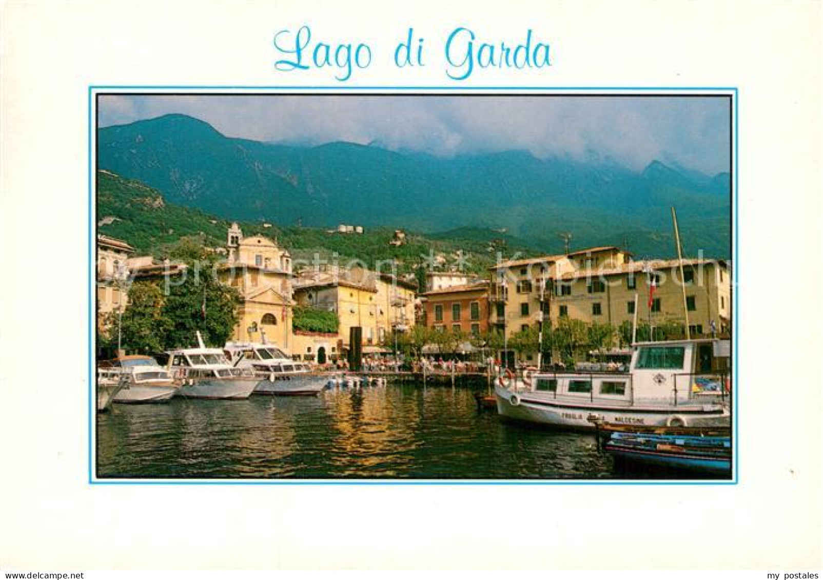 72928301 Malcesine Lago Di Garda Hafen Gardasee Malcesine - Sonstige & Ohne Zuordnung