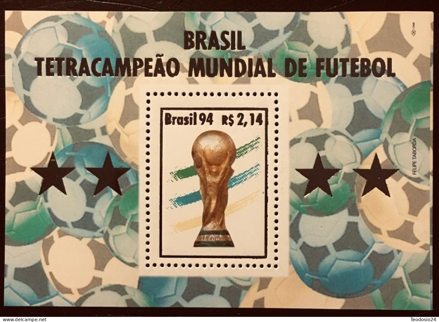 Brasil 1994 Yvert HB 95 ** - Ongebruikt