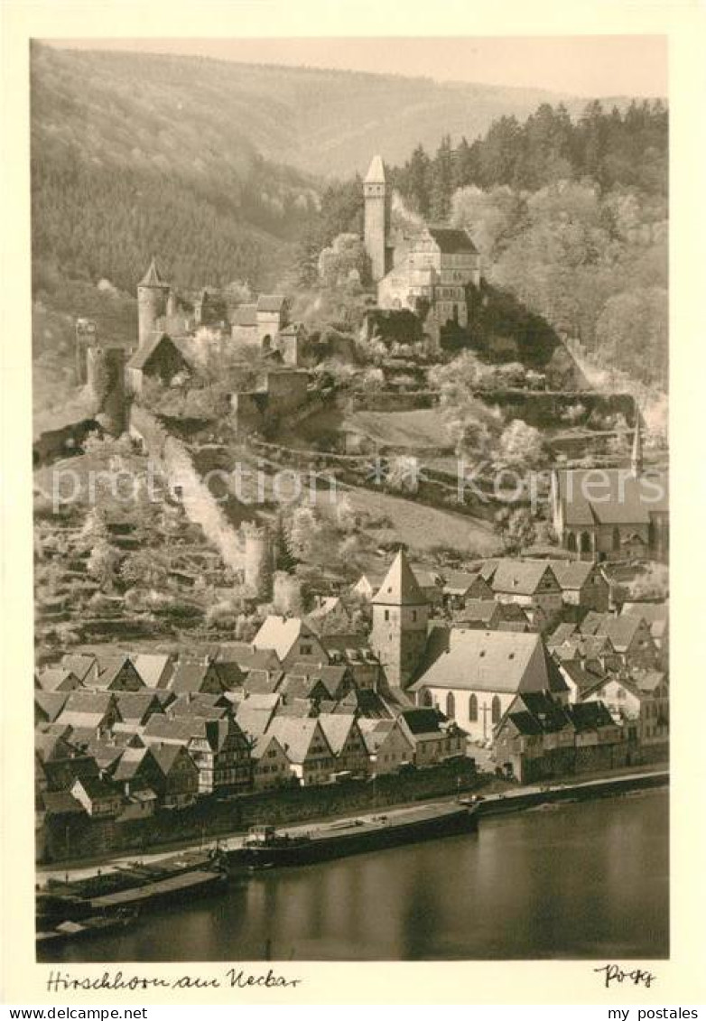 72928142 Hirschhorn Neckar Burg Kirche Kloster  Hirschhorn (Neckar) - Sonstige & Ohne Zuordnung