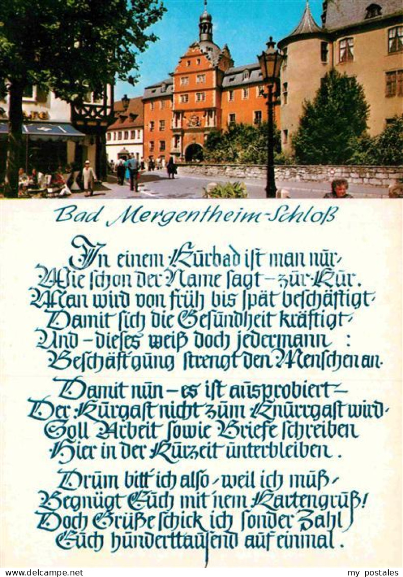 72927905 Bad Mergentheim Schloss Gedicht Bad Mergentheim - Bad Mergentheim