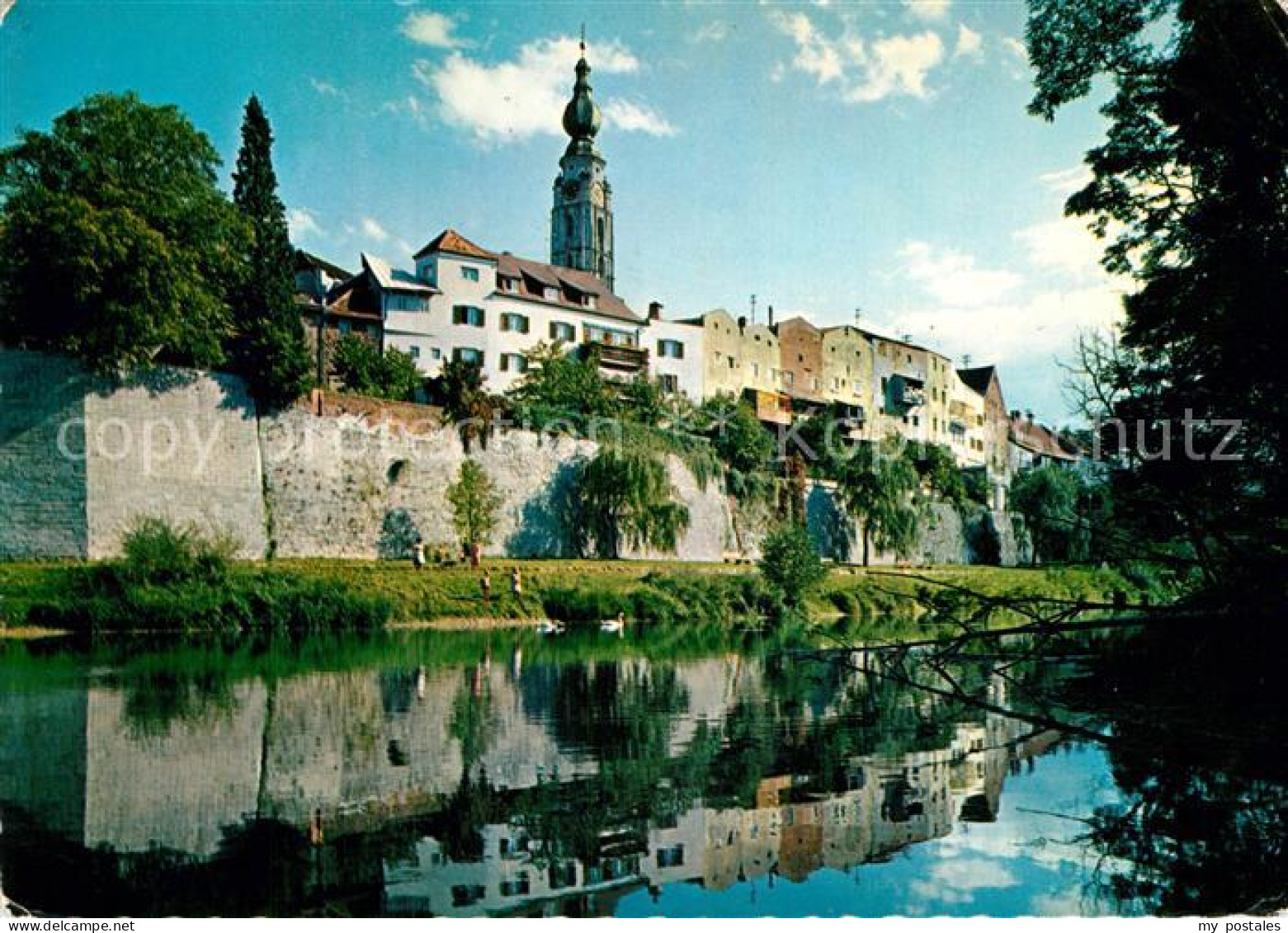 72927744 Braunau Inn Romantische Altstadt Stadtmauer Braunau Inn - Andere & Zonder Classificatie