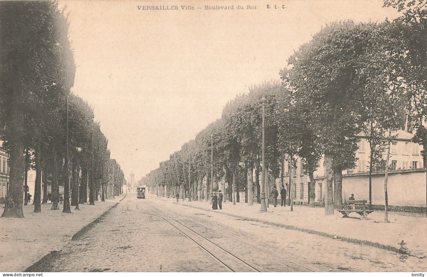 78 Versailles Ville Boulevard Du Roi CPA - Versailles