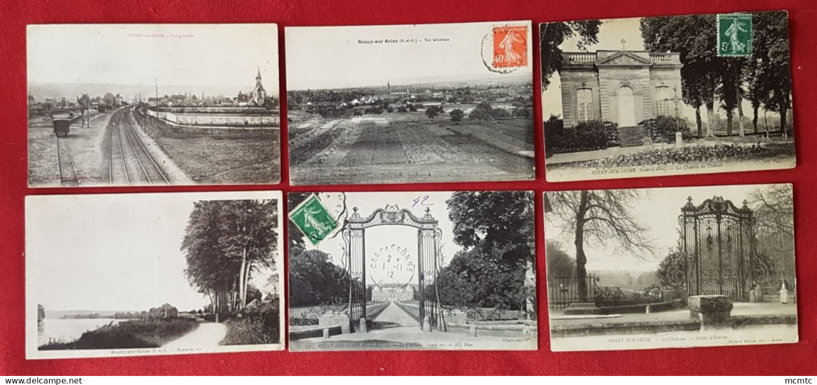 6 Cartes - Rosny Sur Seine  -( 78 - Yvelines ) - Rosny Sur Seine