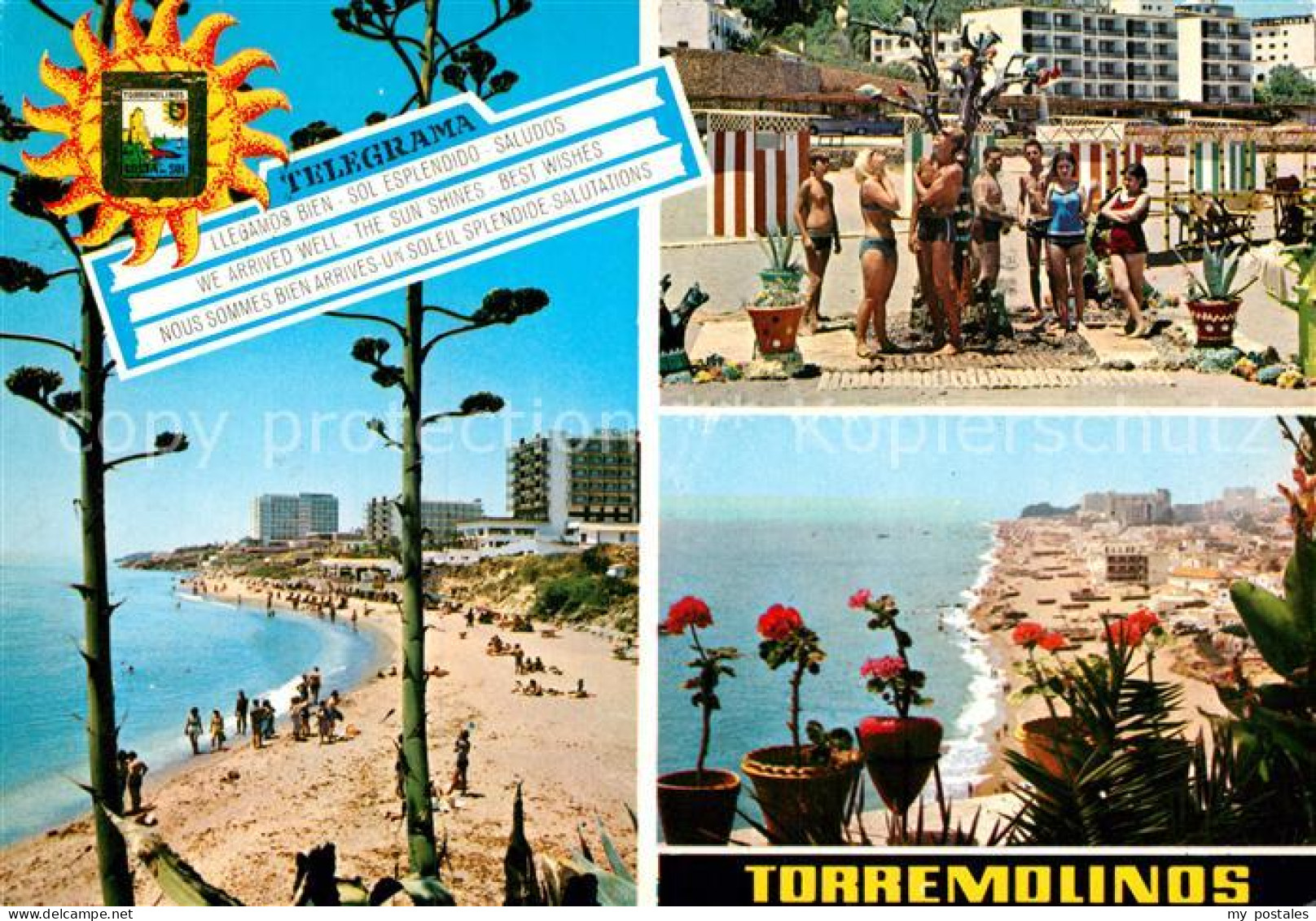 72927687 Torremolinos Playa Fuente De La Salud Playa Del Bajondillo Playa De Car - Sonstige & Ohne Zuordnung