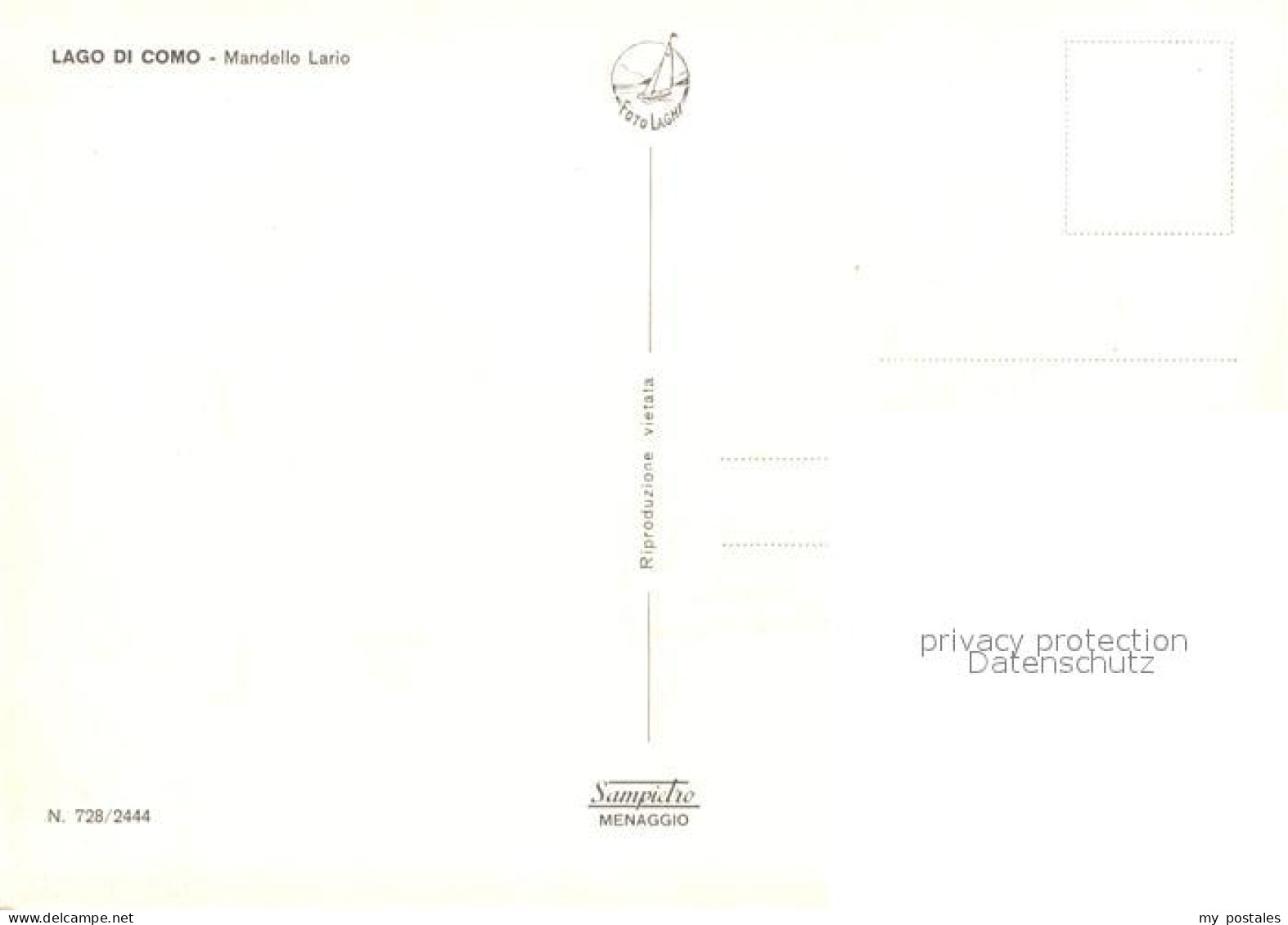 72927623 Mandello Del Lario Teilansicht  Mandello Del Lario - Otros & Sin Clasificación