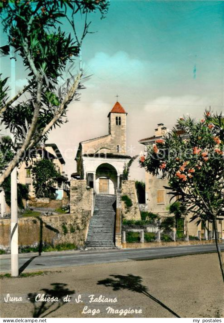 72927615 Lago Maggiore Kirche Sankt Fabiano Italien - Sonstige & Ohne Zuordnung