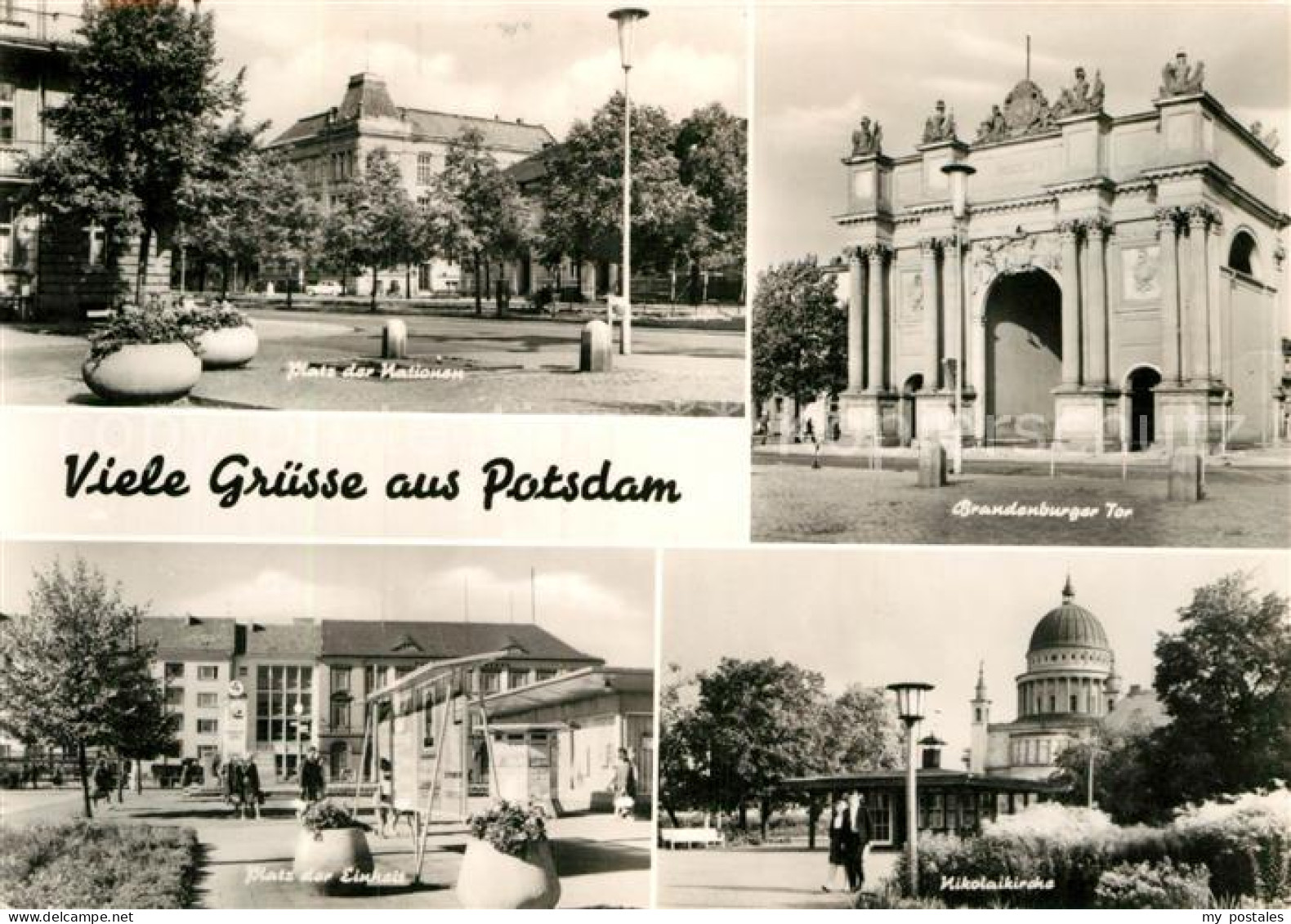 72927573 Potsdam Brandenburger Tor Platz Der Nationen Platz Der Einheit Potsdam - Potsdam