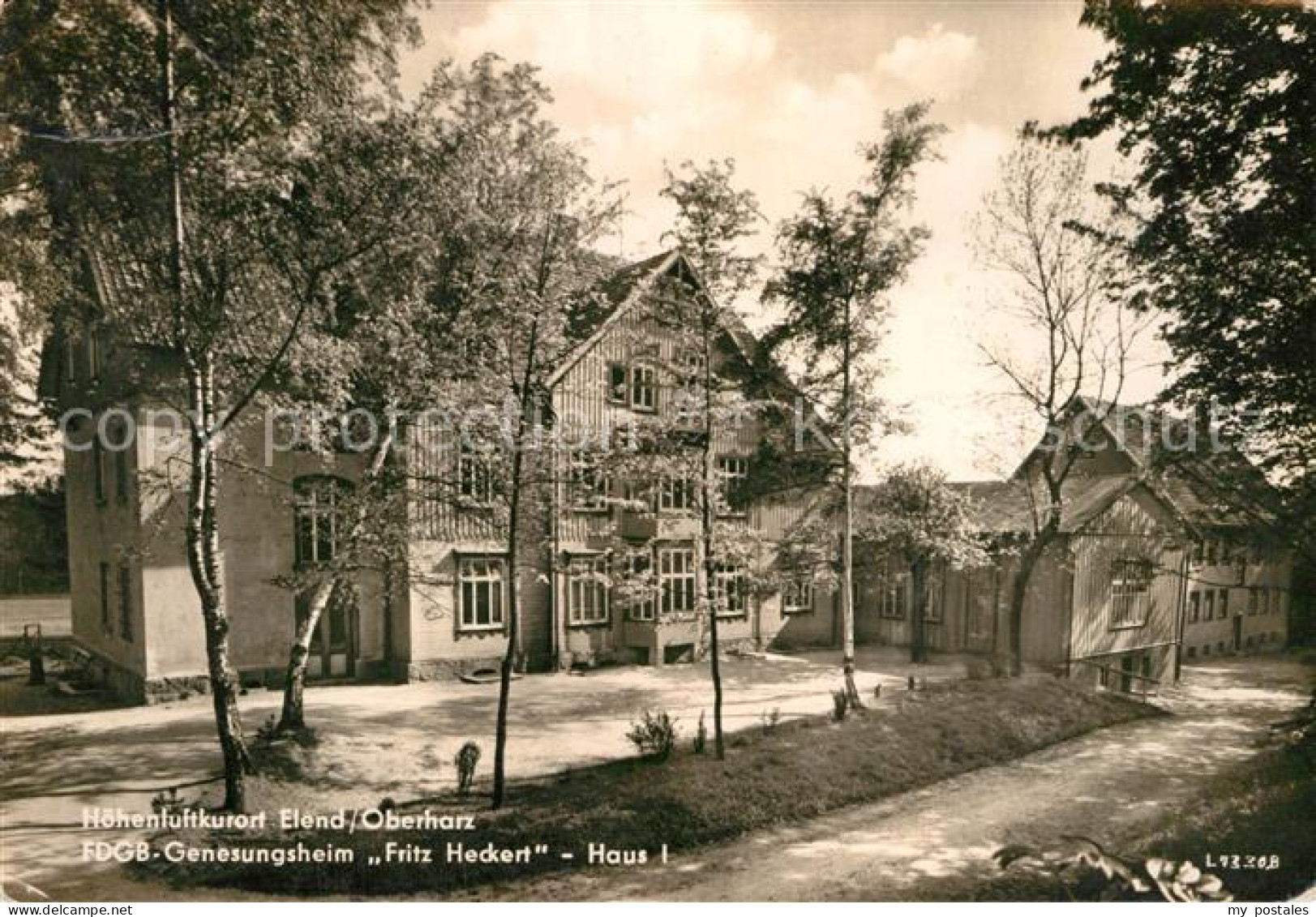 72927409 Elend Harz Genersungsheim Fritz Heckert Elend Harz - Autres & Non Classés