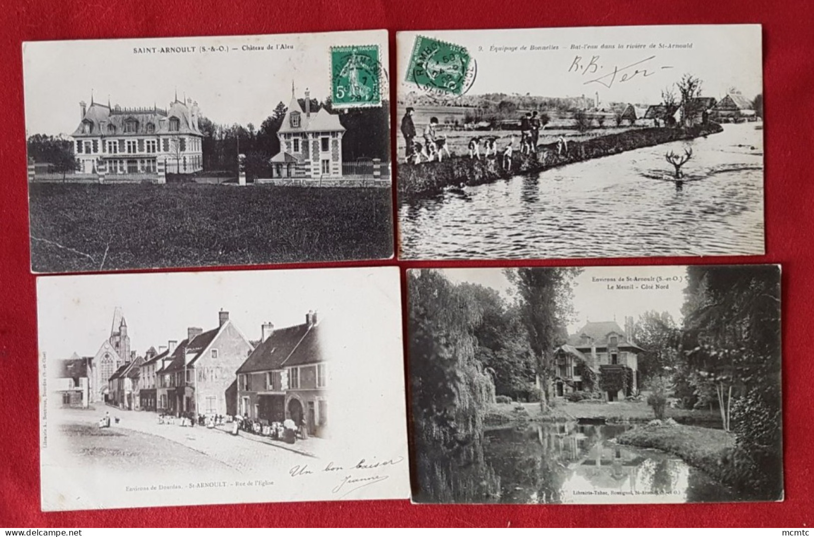 4 Cartes -  St. Arnoult En Yvelines   -( 78 - Yvelines ) - St. Arnoult En Yvelines