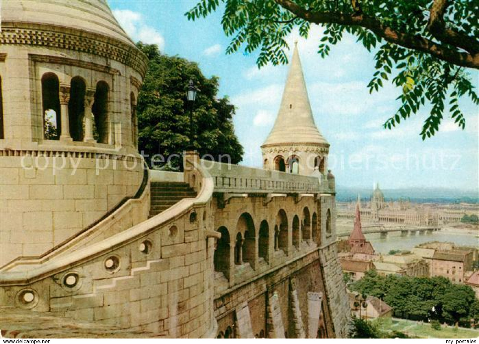 72926884 Budapest Kilatas A Halaszbastyarol Aussicht Von Der Fischerbastei Budap - Hungary