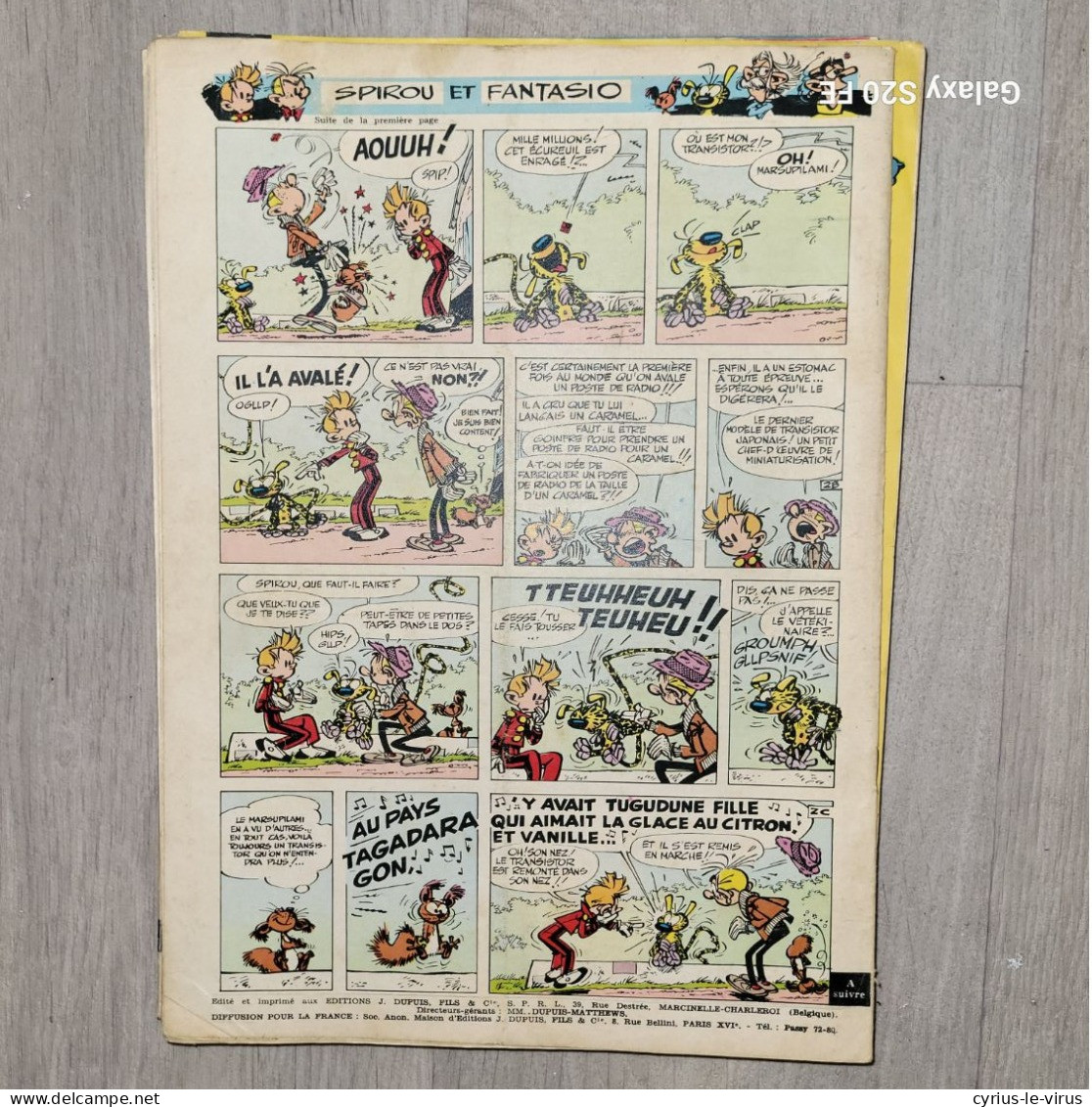 Magazines Spirou  ** Spirou Et Fantasio - Spirou Magazine