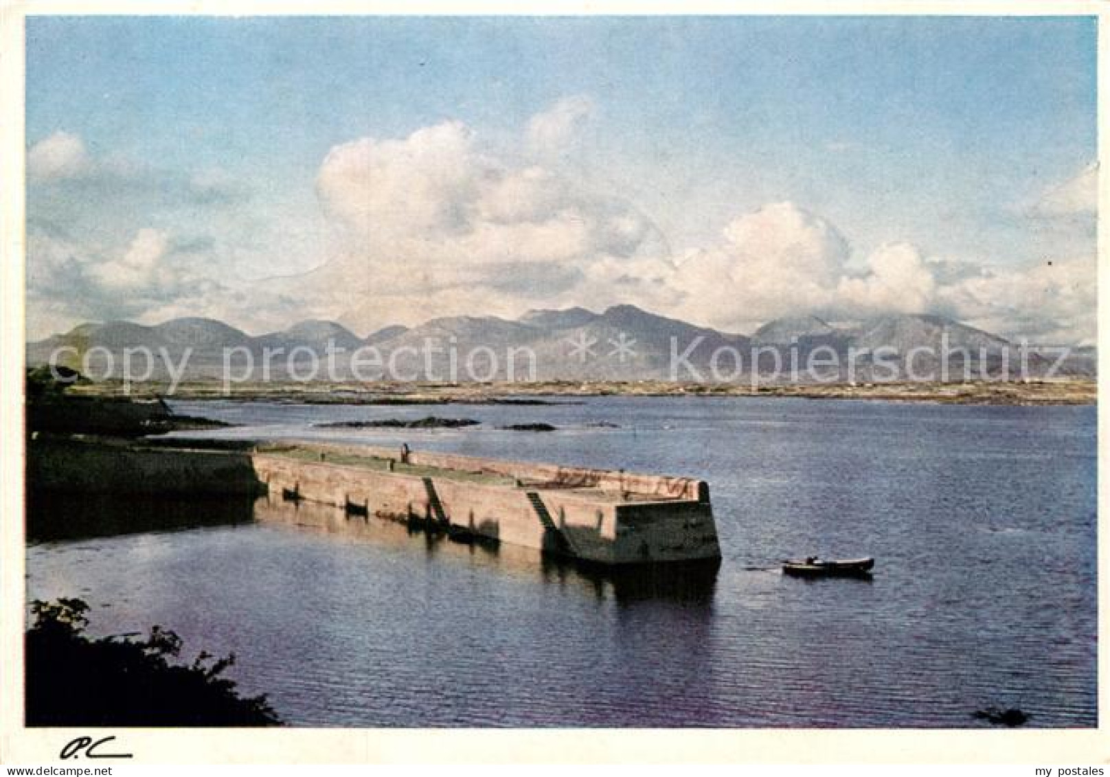 72926874 Galway Irland Roundstone Harbour And The Twelve Pins Mountains  - Other & Unclassified