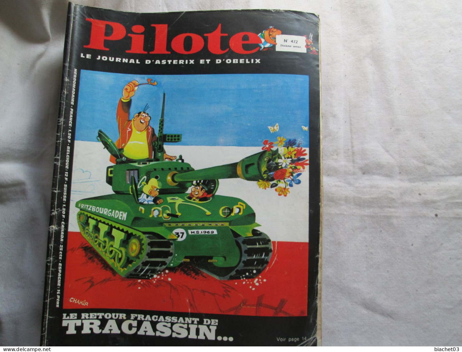 PILOTE Le Journal D'Astérix Et Obélix  N°472 - Pilote