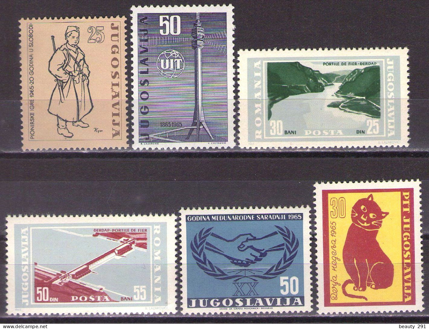 Yugoslavia 1965 - LOT - MNH**VF - Ongebruikt