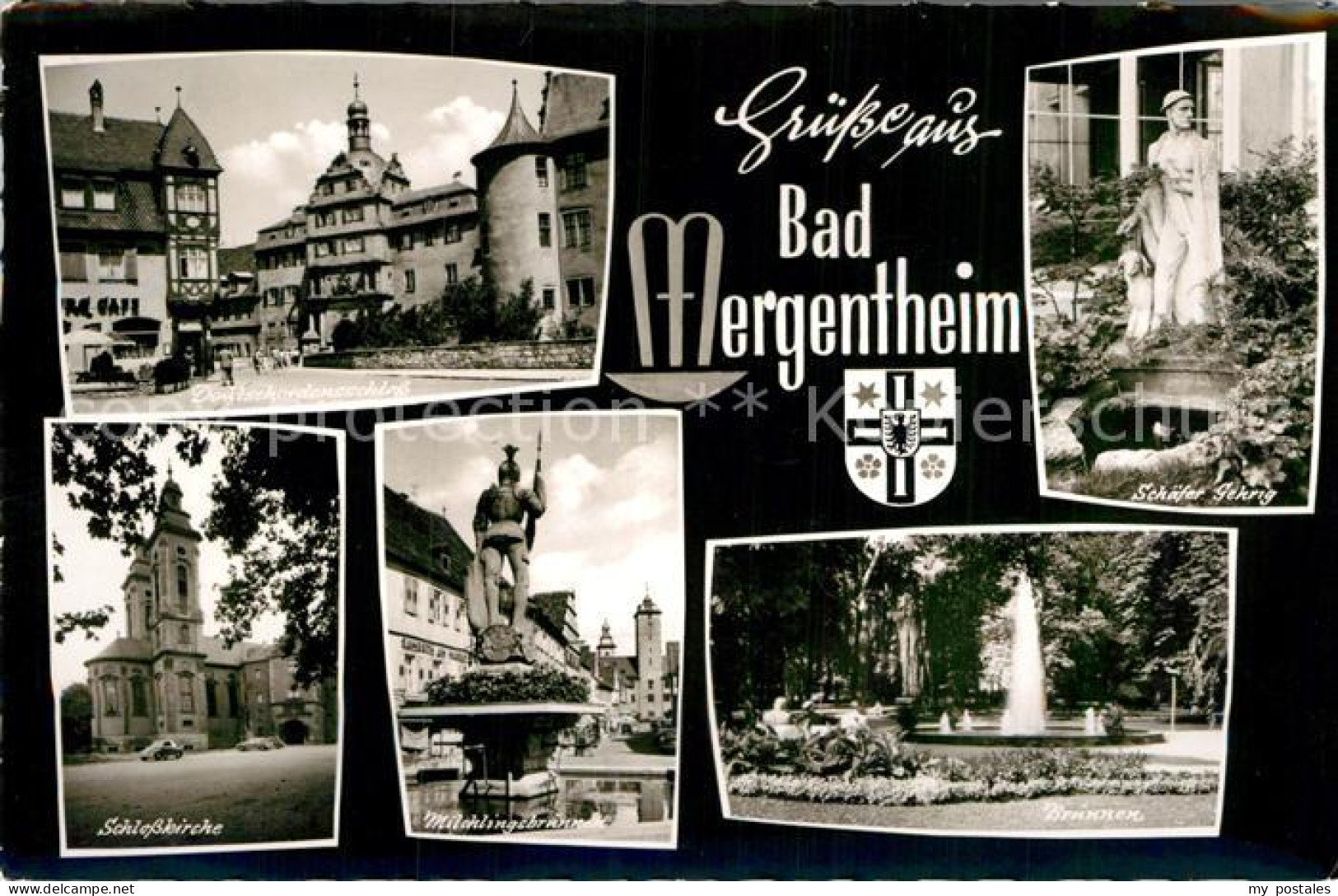 72926318 Bad Mergentheim Deutschordensschloss Schaefer Gehrig Schlosskirche Milc - Bad Mergentheim