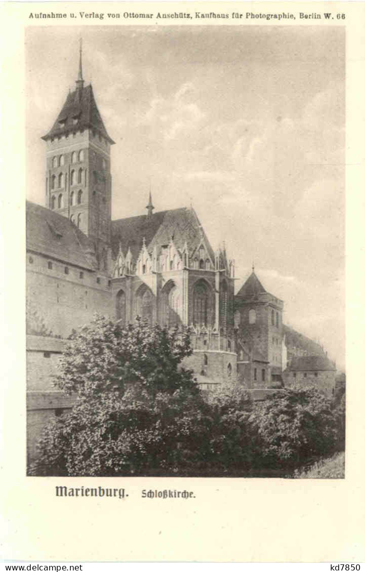 Marienburg - Schlosskirche - Westpreussen