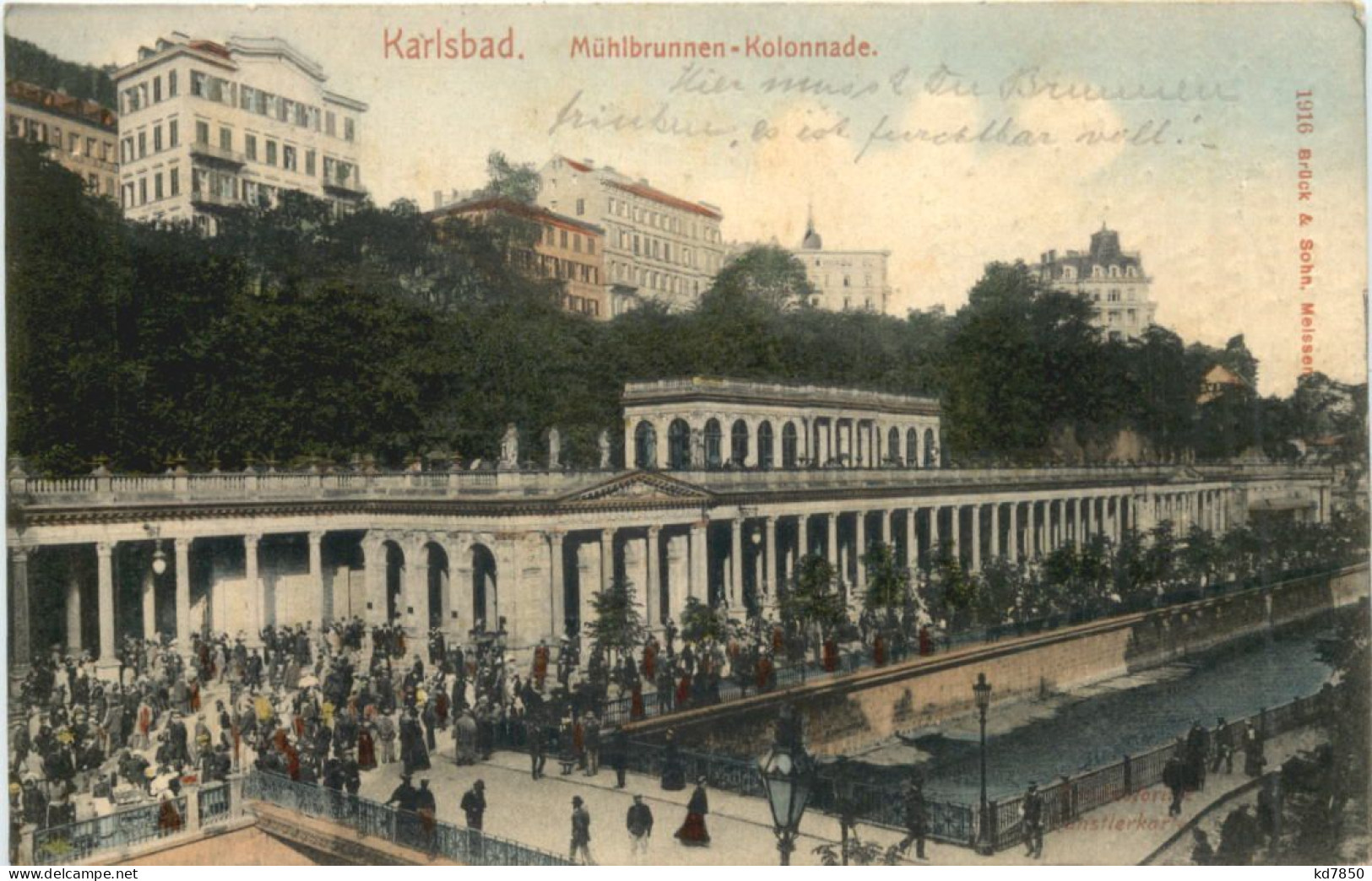 Karlsbad - Mühlbrunnnen-Kolonnade - Böhmen Und Mähren