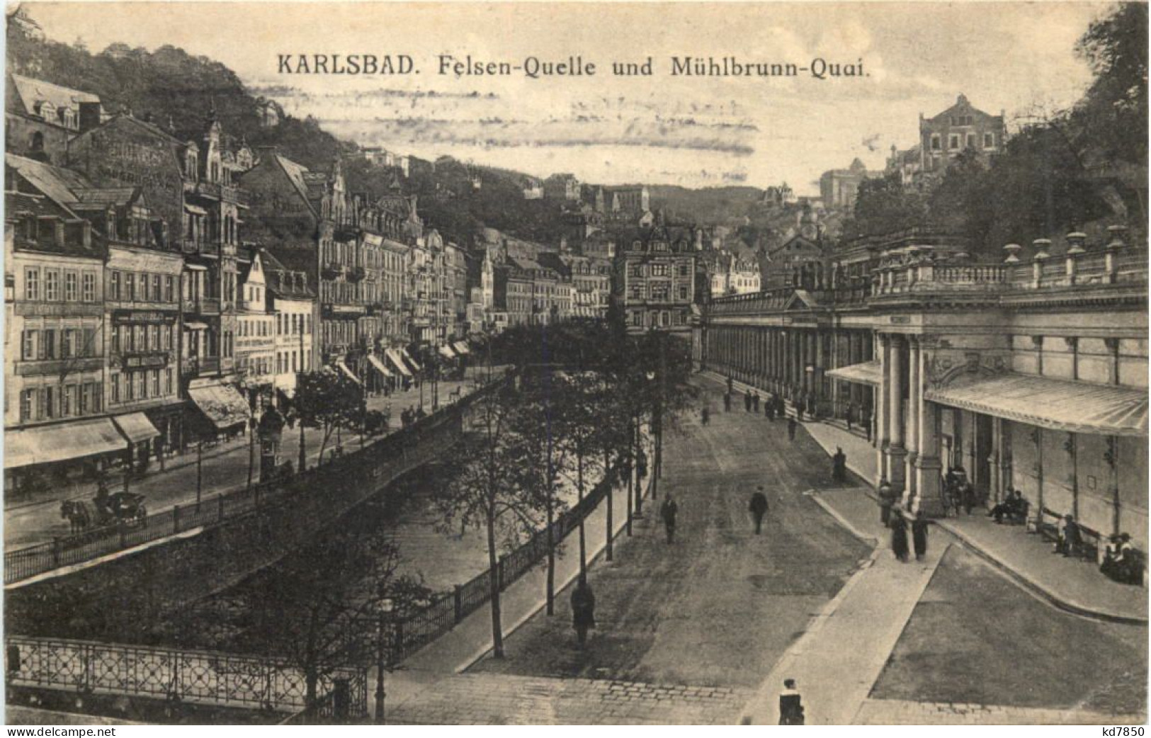 Karlsbad - Felsenquelle - Bohemen En Moravië