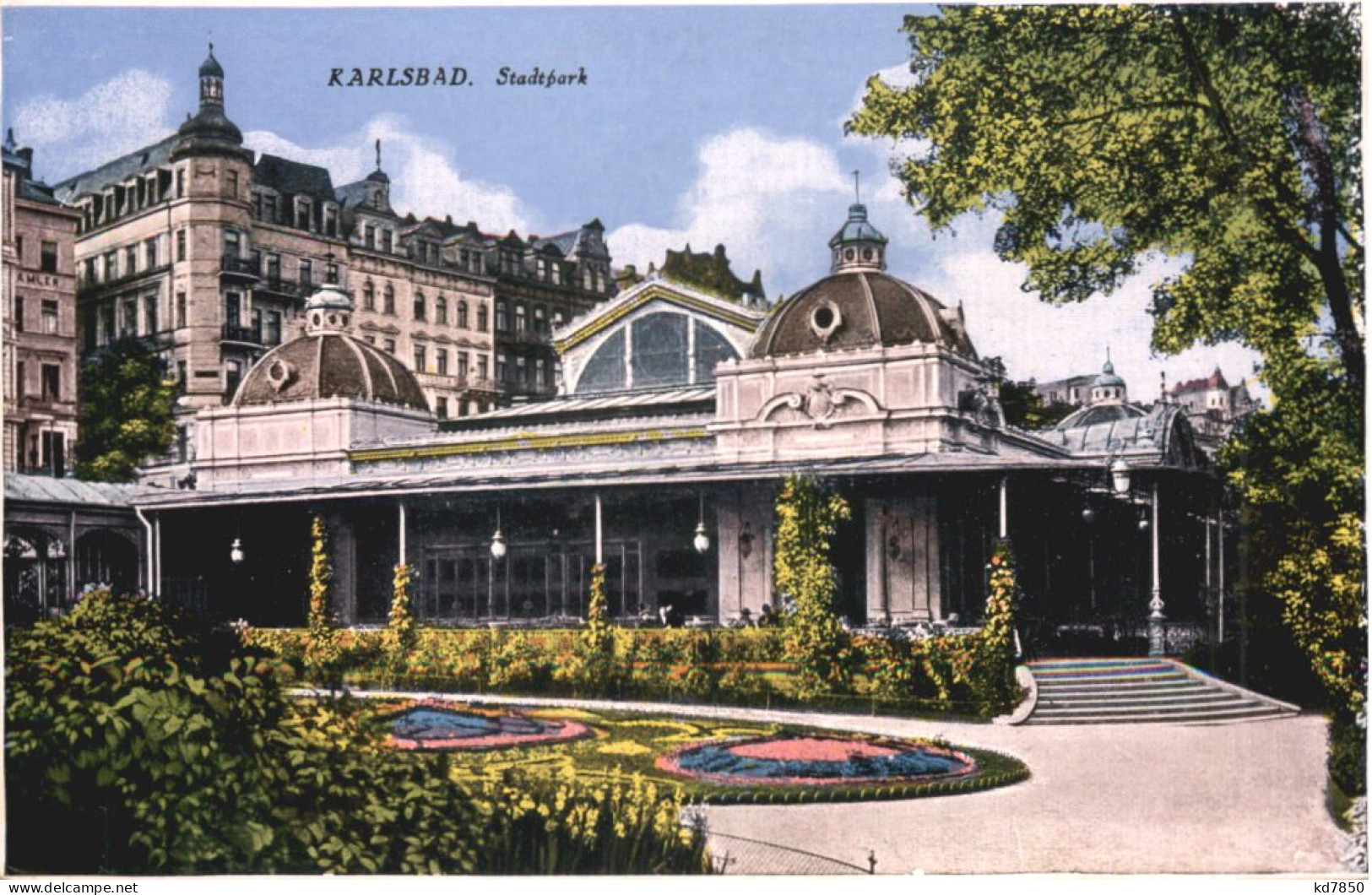 Karlsbad - Stadtpark - Boehmen Und Maehren