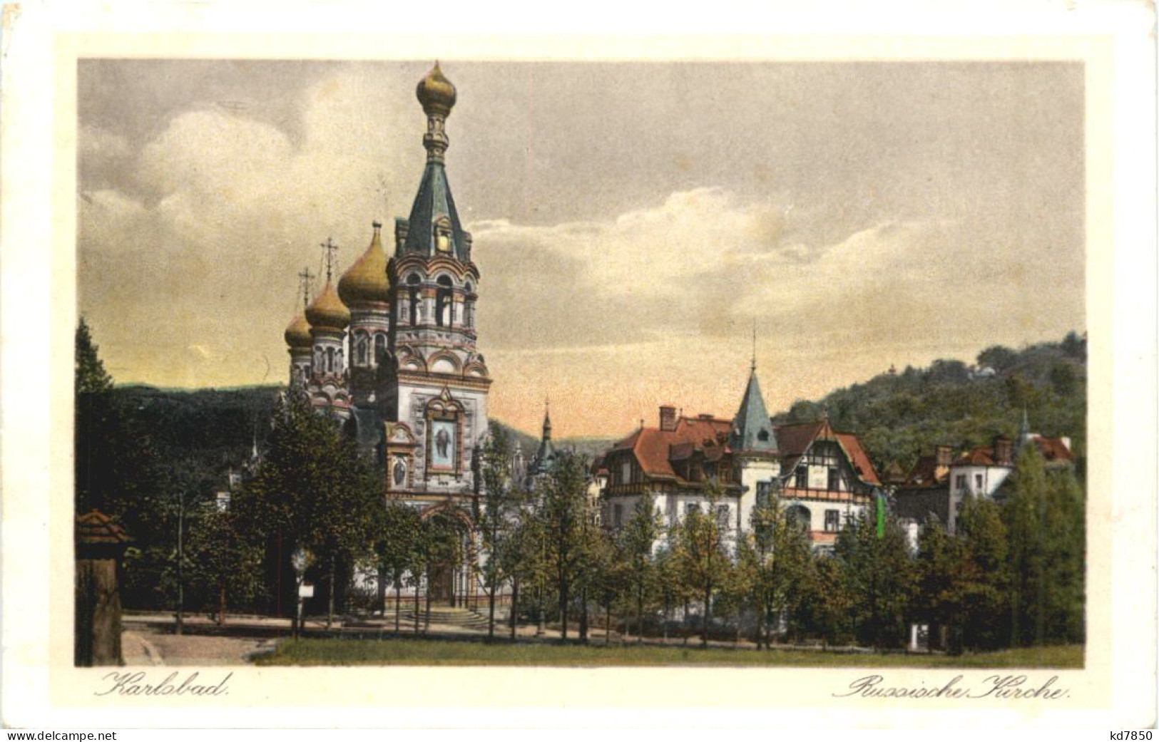 Karlsbad - Russische Kirche - Bohemen En Moravië