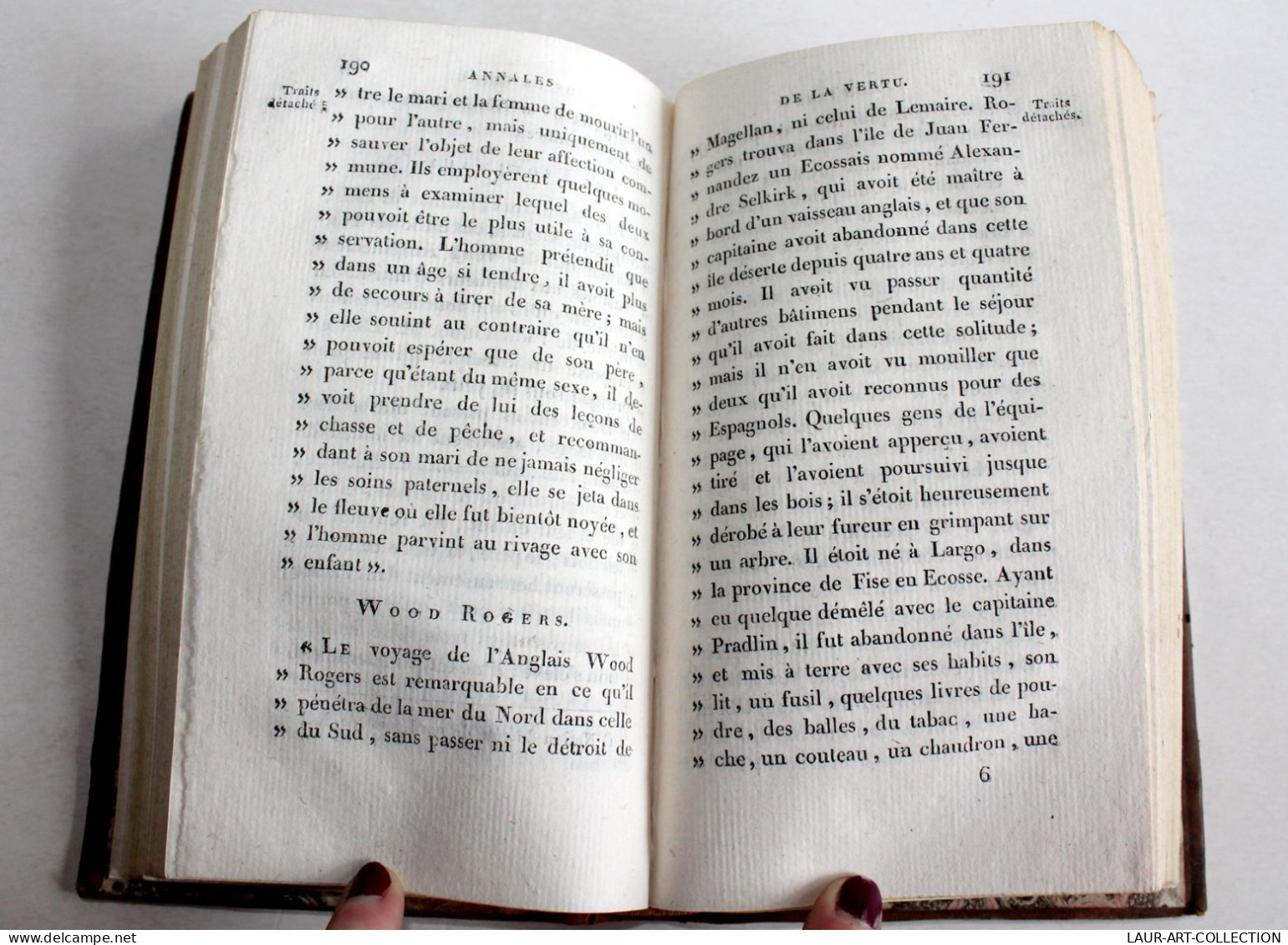 ANNALES DE LA VERTU OU HISTOIRE ICONOGRAPHIQUE & LITTERAIRE De DE GENLIS T4 1806, LIVRE ANCIEN XIXe SIECLE (2603.143) - 1801-1900