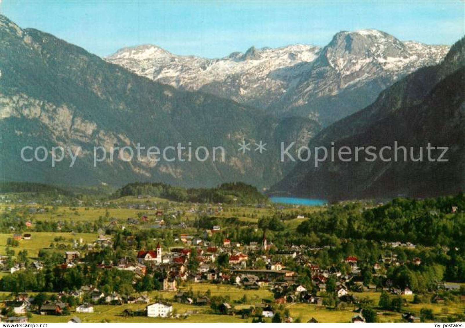 72926182 Bad Goisern Salzkammergut Gegen Krippenstein Hallstaettersee Alpen Flie - Andere & Zonder Classificatie