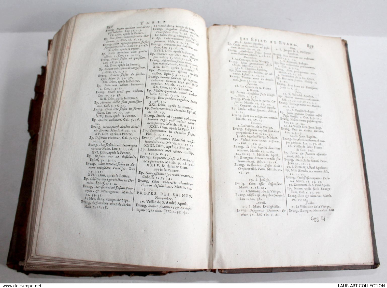 EPISTRES DE SAINT PAUL A TIMOTHEE, TITE PHILEMON & HEBREUX + EXPLICATION 1711 T4 / ANCIEN LIVRE XVIIIe SIECLE (2603.145)