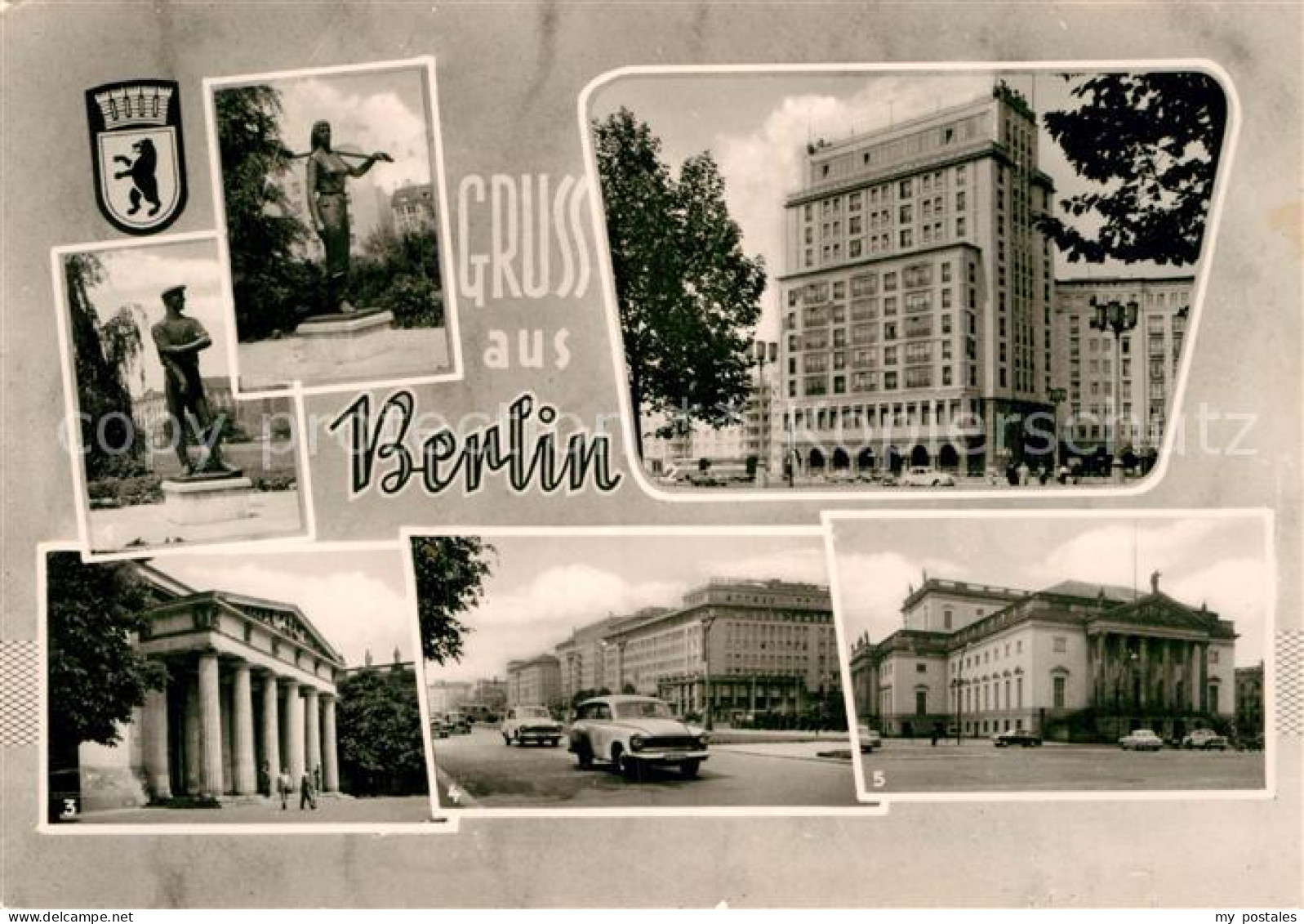 72925806 Berlin Aufbauhelfer Haus Berlin Haus Budapest Deutsche Staatsoper  Berl - Andere & Zonder Classificatie