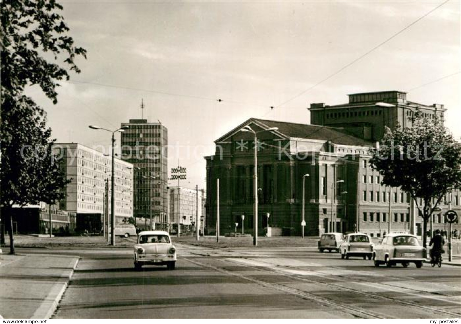 72925780 Magdeburg Maxim-Gorki-Theater Haus Der Lehrer  Magdeburg - Maagdenburg