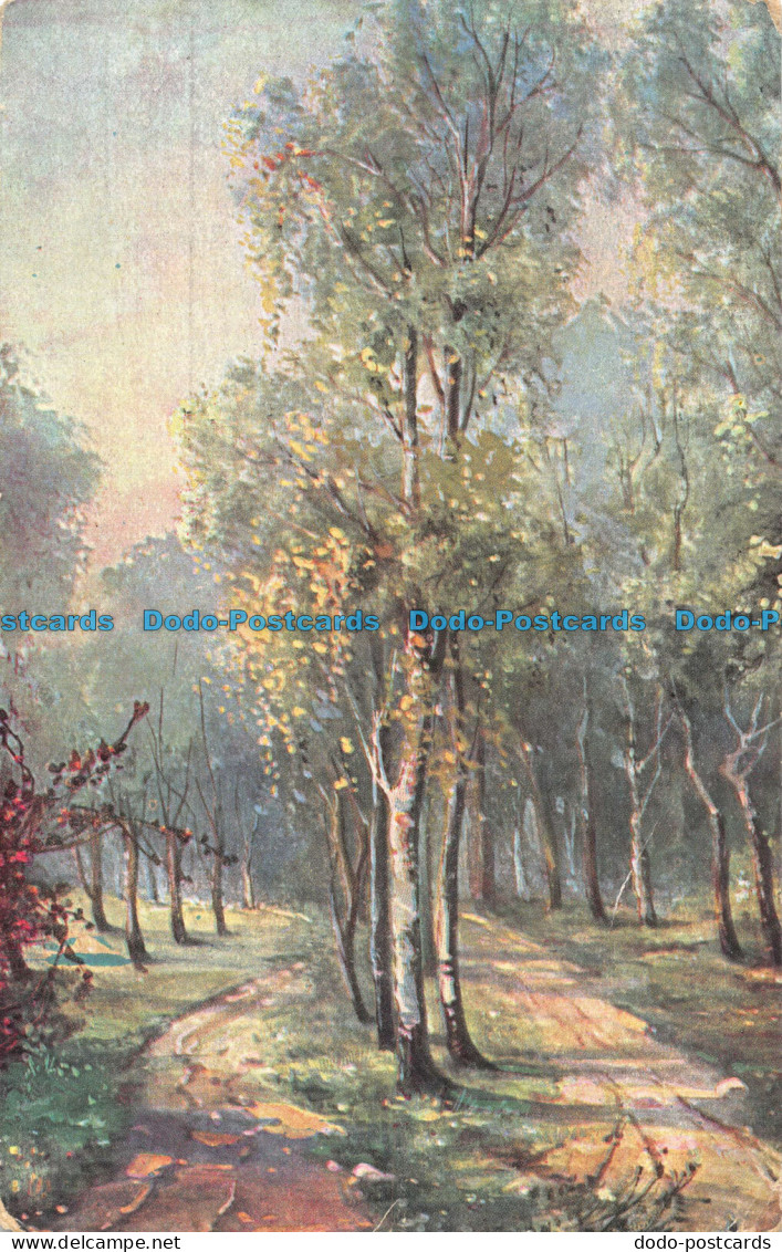 R088686 Landscape. Painting. Bill Hopkins Collection. London Postcard Centre. Po - Other & Unclassified