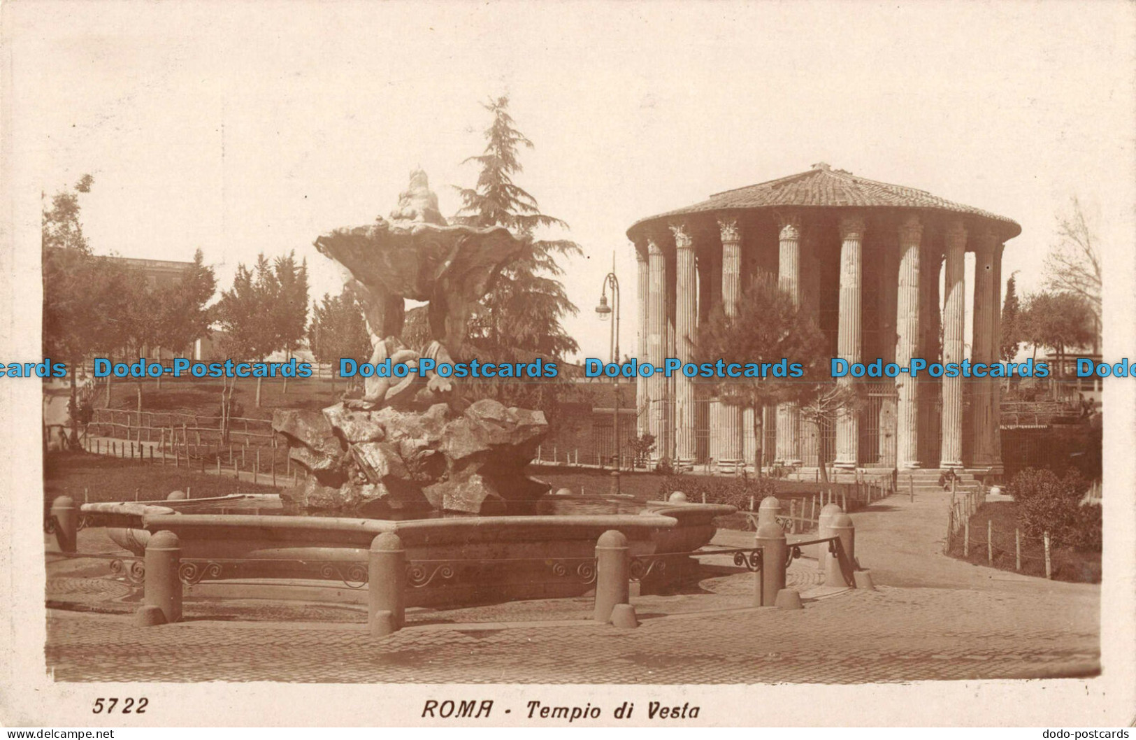 R088261 Roma. Tempio Di Vesta. Fratelli Diena - Wereld