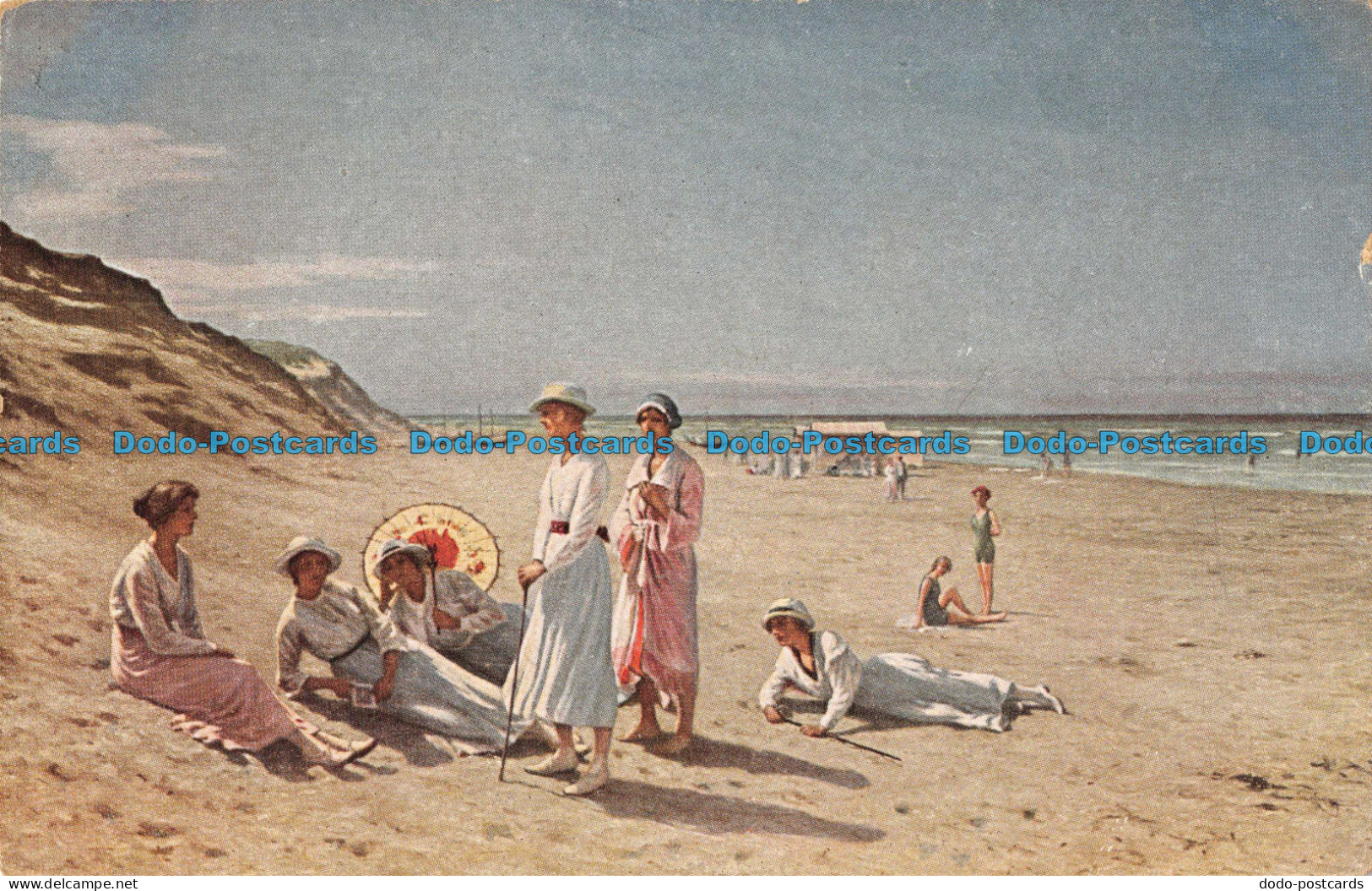 R088698 Seaside Life. Alex. Vincents. Maleriserie No. 277. Bill Hopkins Collecti - World